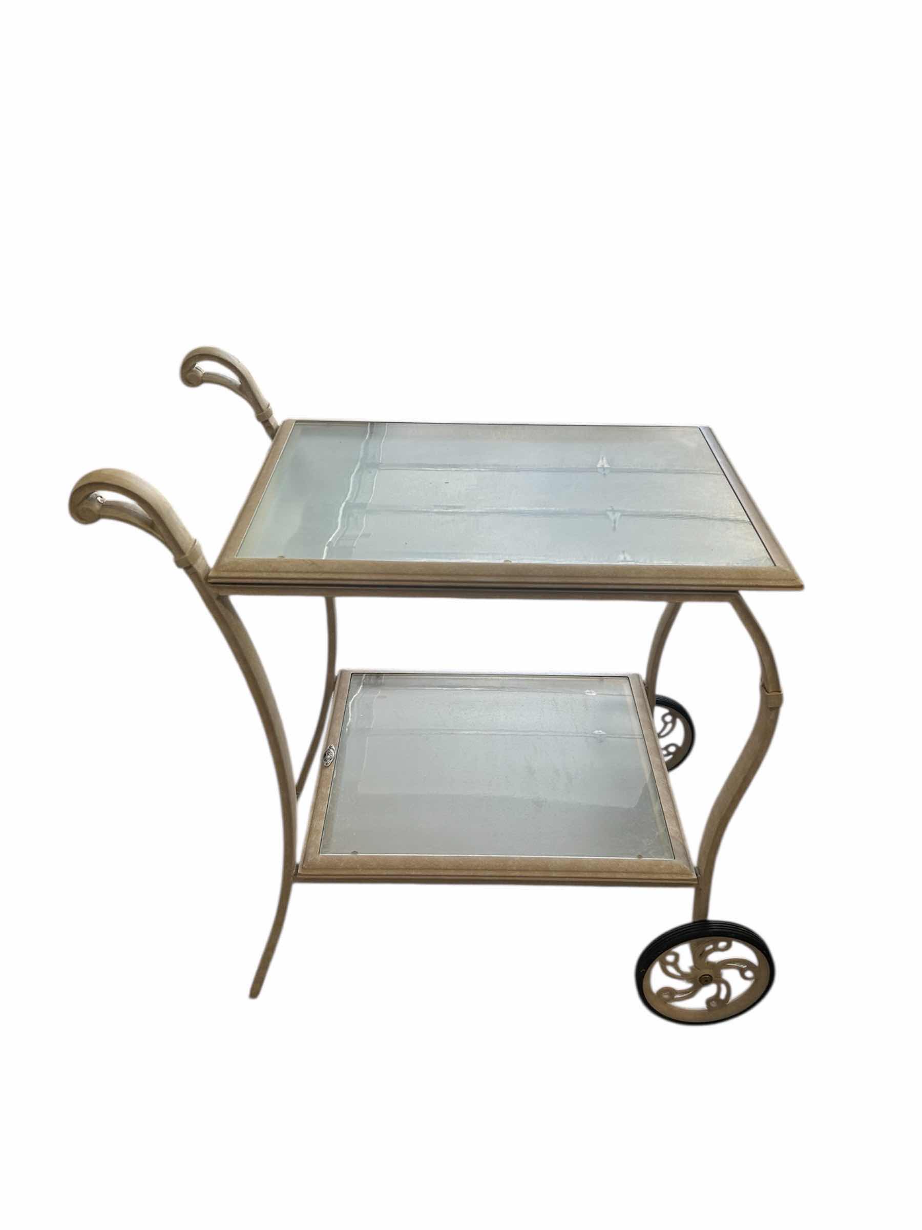 Photo 1 of HAMPTON BAY ALUMINUM PATIO SERVICE CART