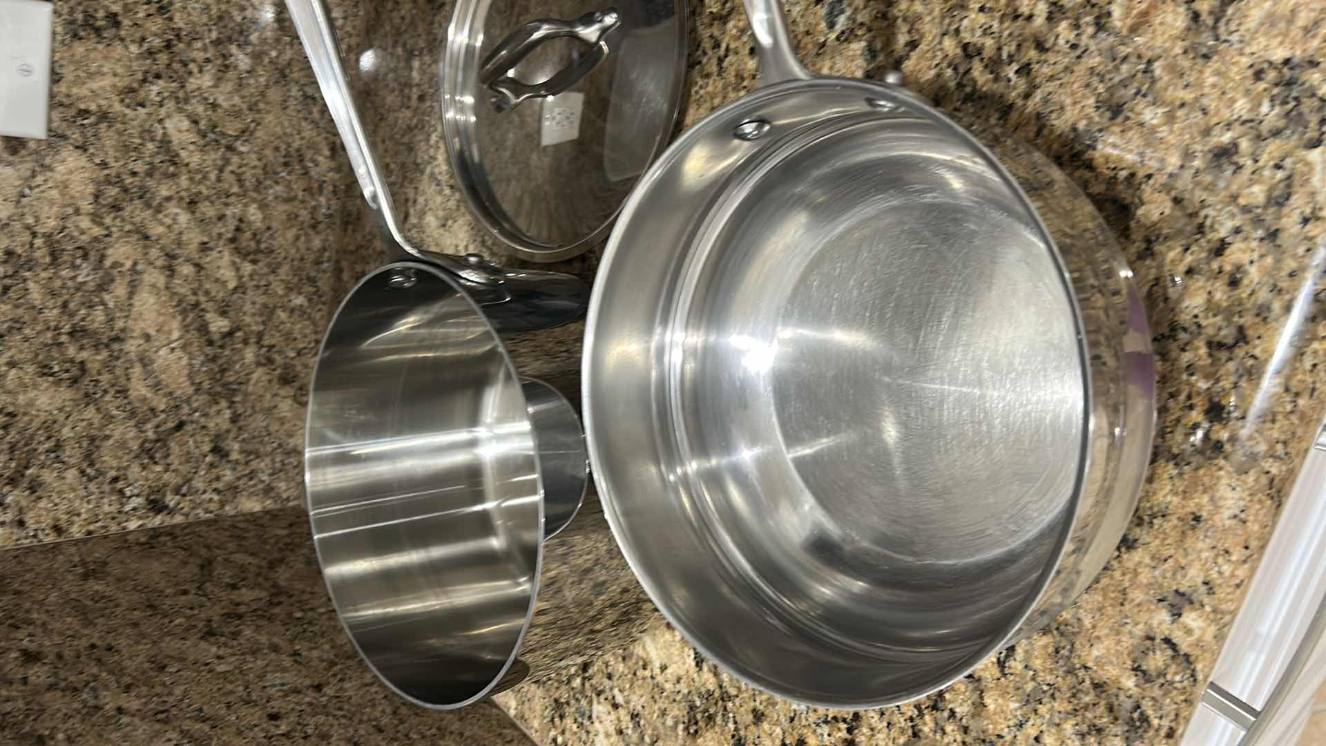 Photo 1 of ALL CLAD STEAMER SAUCE PAN