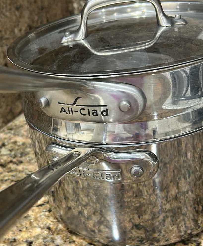Photo 1 of ALL CLAD STEAMER SAUCE PAN