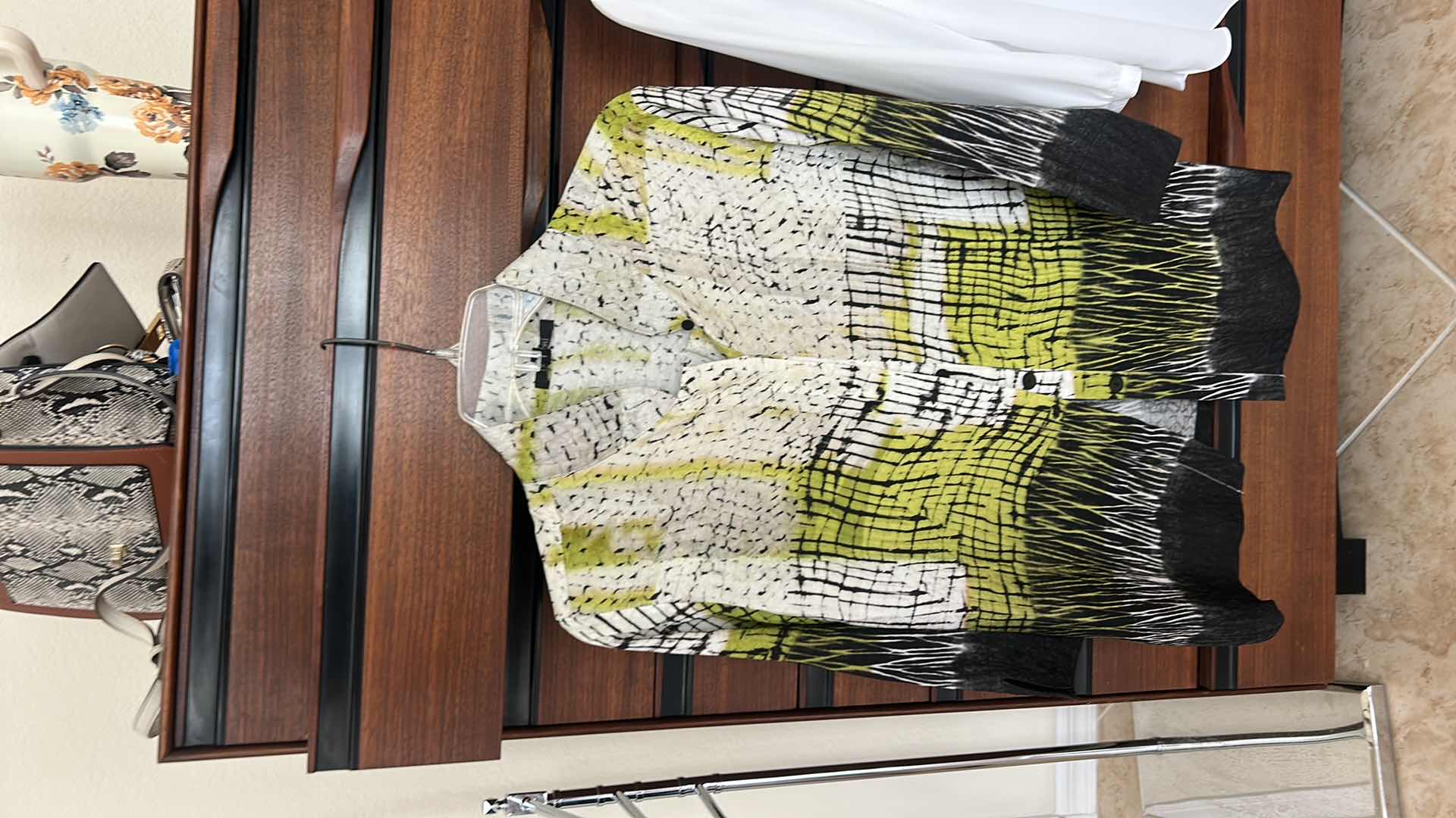 Photo 1 of 2 LONG SLEEVE BUTTON FRONT BLOUSES