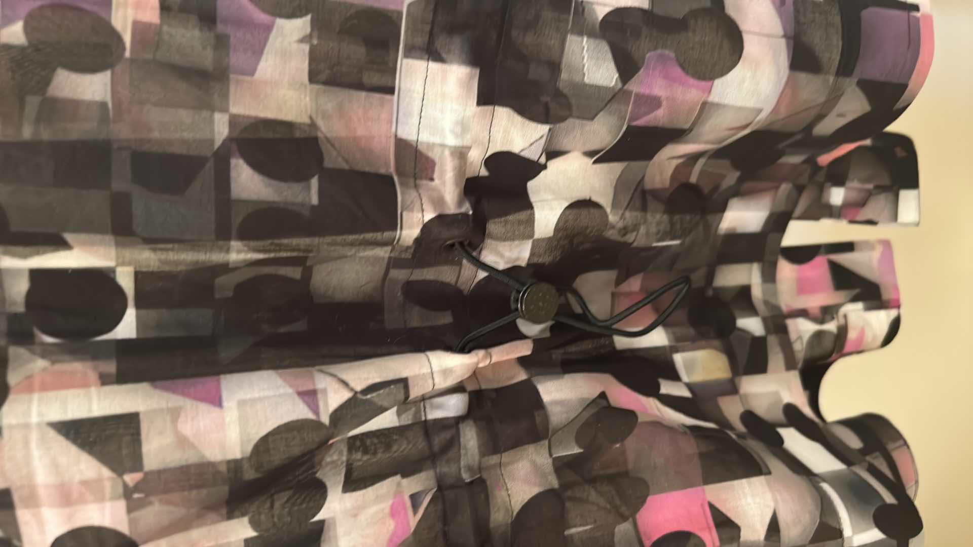 Photo 1 of AKRIS PUNTO GEOMETRIC BUTTON DOWN BLOUSE SIZE 8