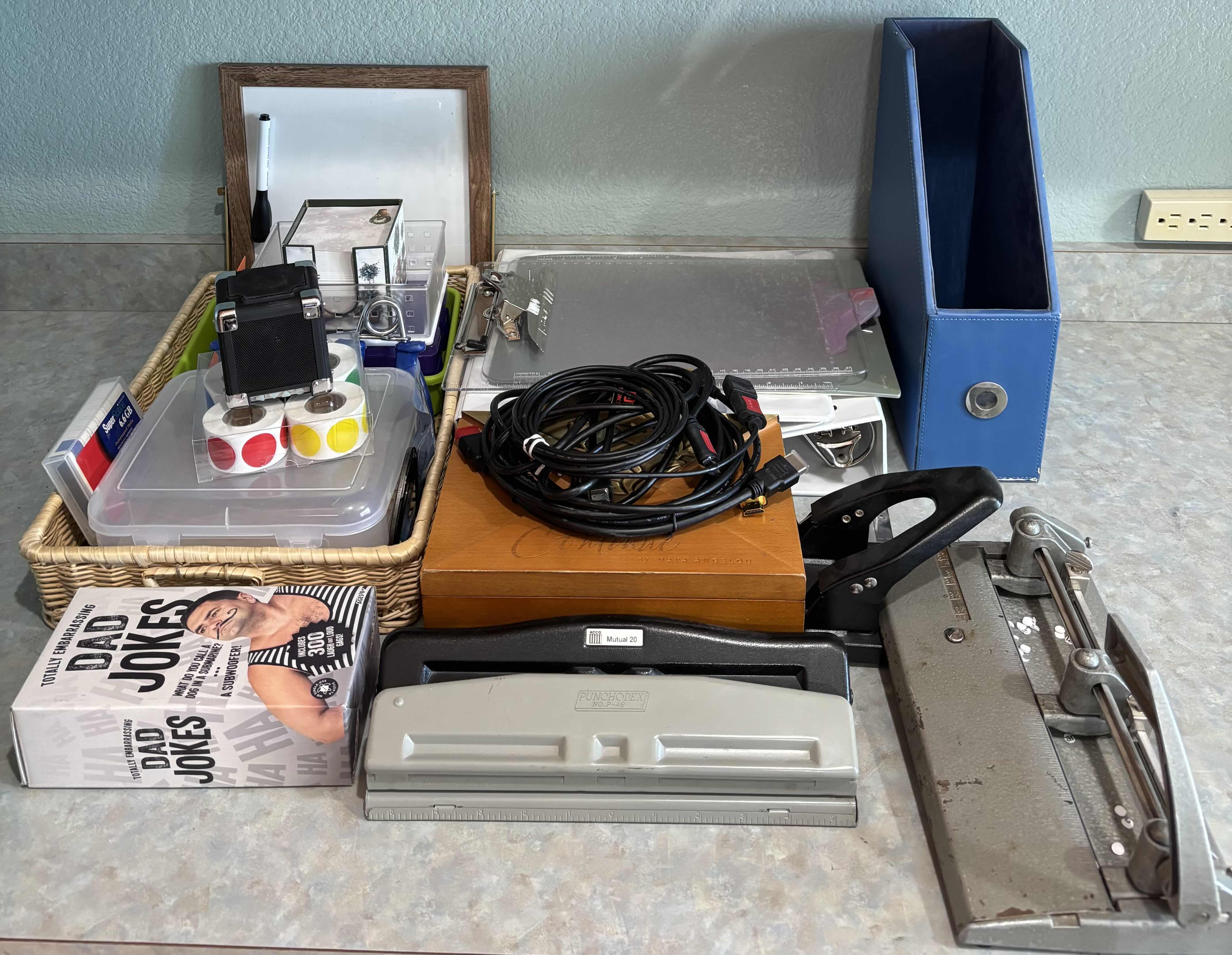 Photo 1 of CONTENTS OF OFFICE COUNTER