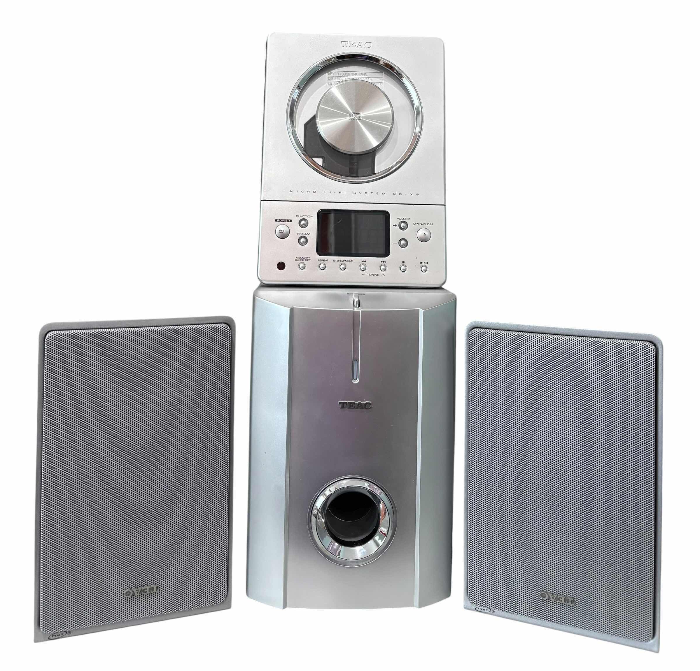 Photo 1 of TEAC MICRO HI FI STEREO AUDIO SYSTEM WITH MANUAL & REMOTE $225