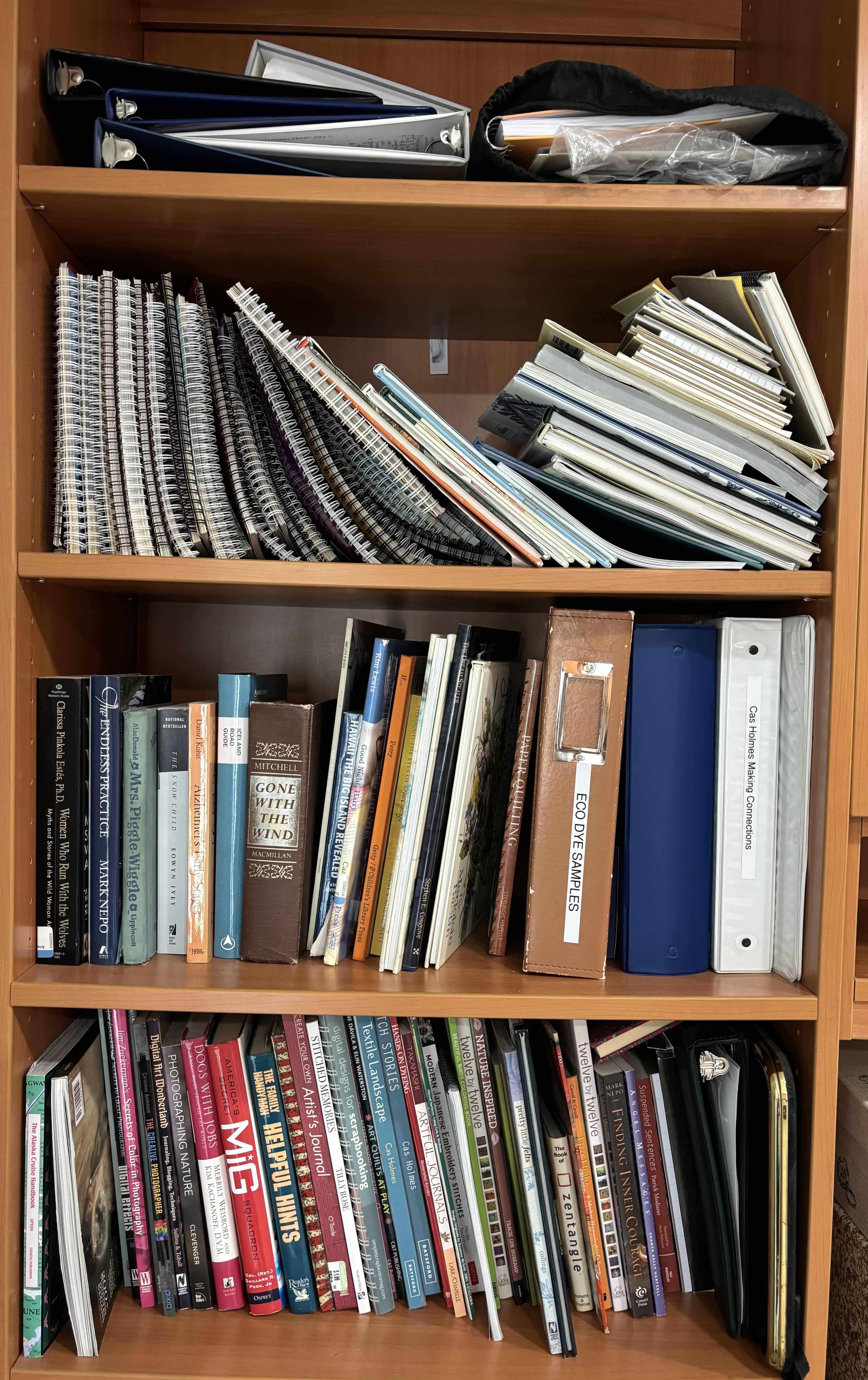 Photo 1 of CONTENTS OF OFFICE SHELVES