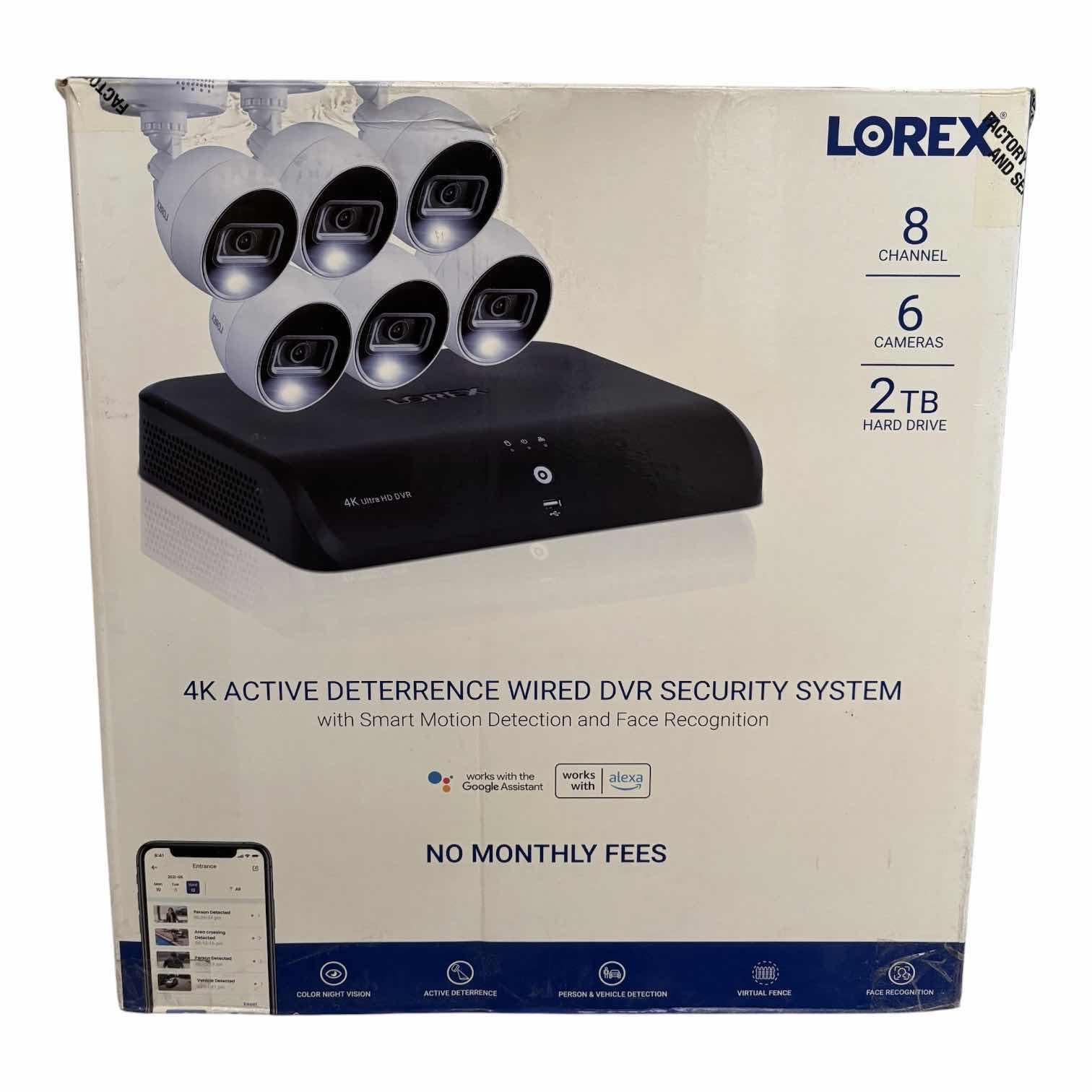Photo 1 of NIB LOREX 4K ULTRA HD WIRED DVR SECURITY SYSTEM $700