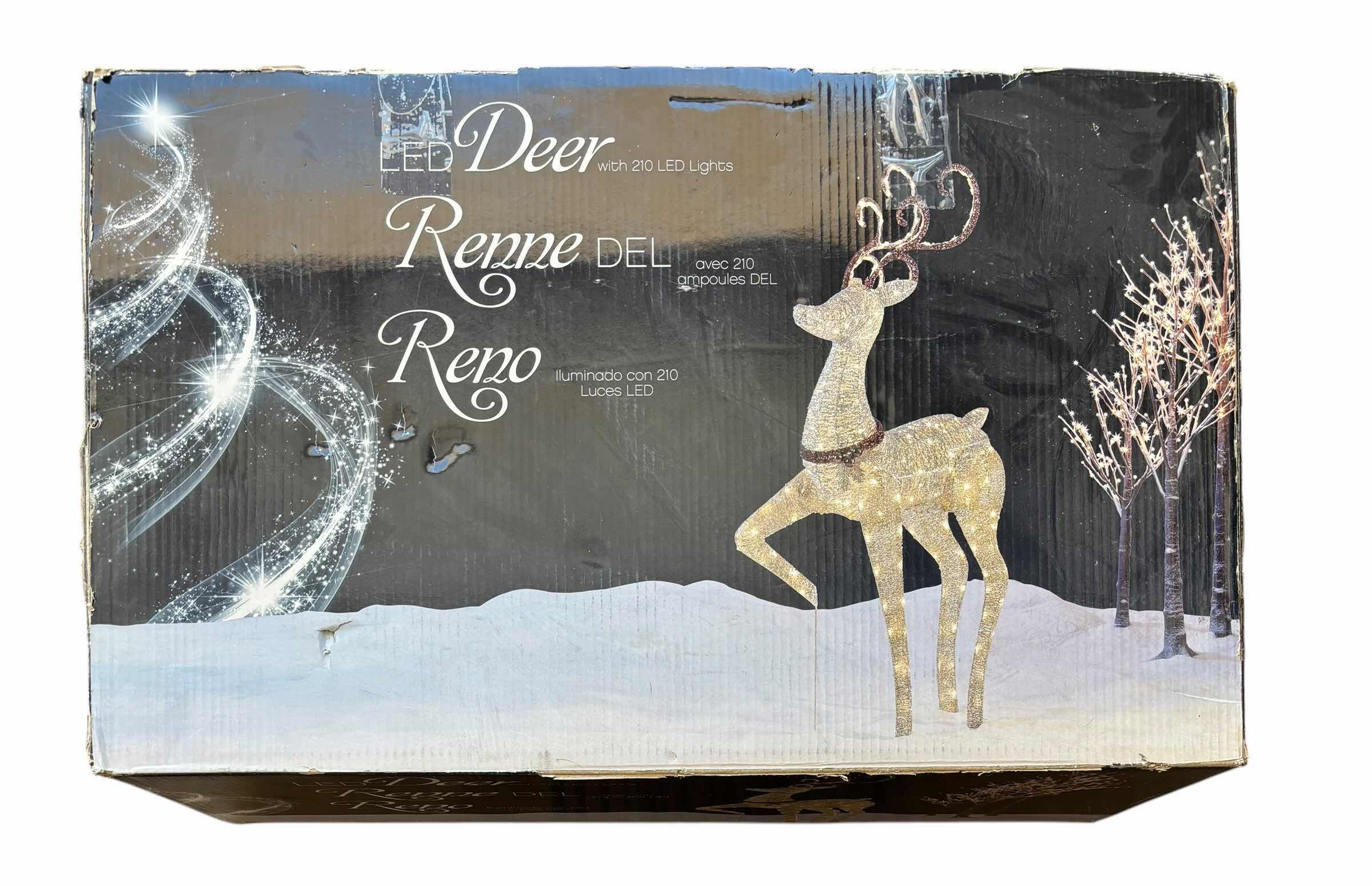 Photo 1 of LED REINDEER IN ORIGINAL BOX $140