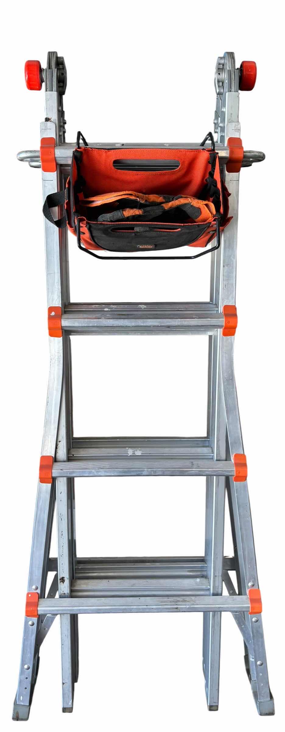 Photo 1 of AMERICAN TITAN BY LORNE GIANT MULTI POSITION ALUMINUM LADDER $620