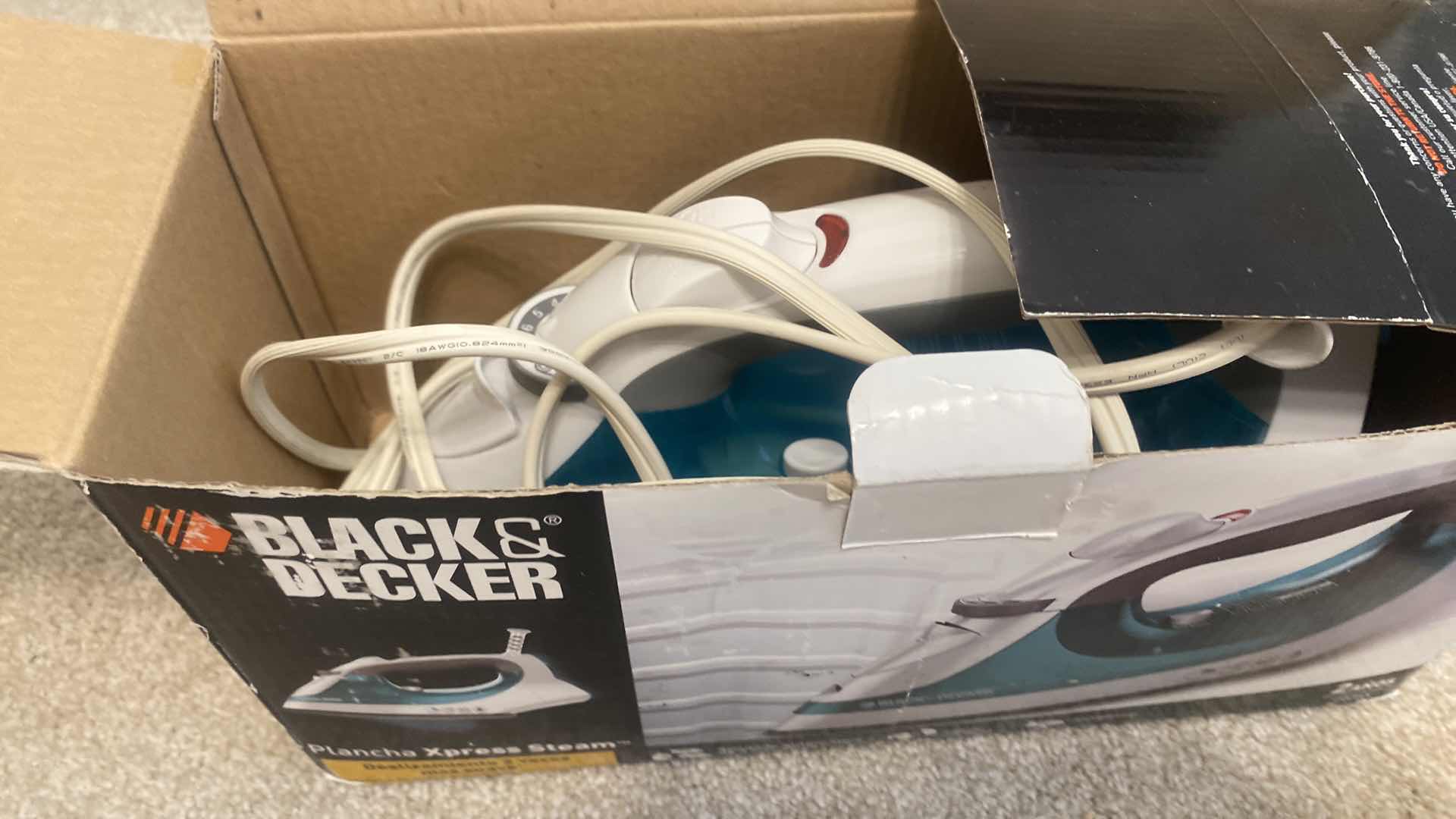 Photo 1 of BLACK & DECKER IRON AND POWER STEAM PRO STEAMER