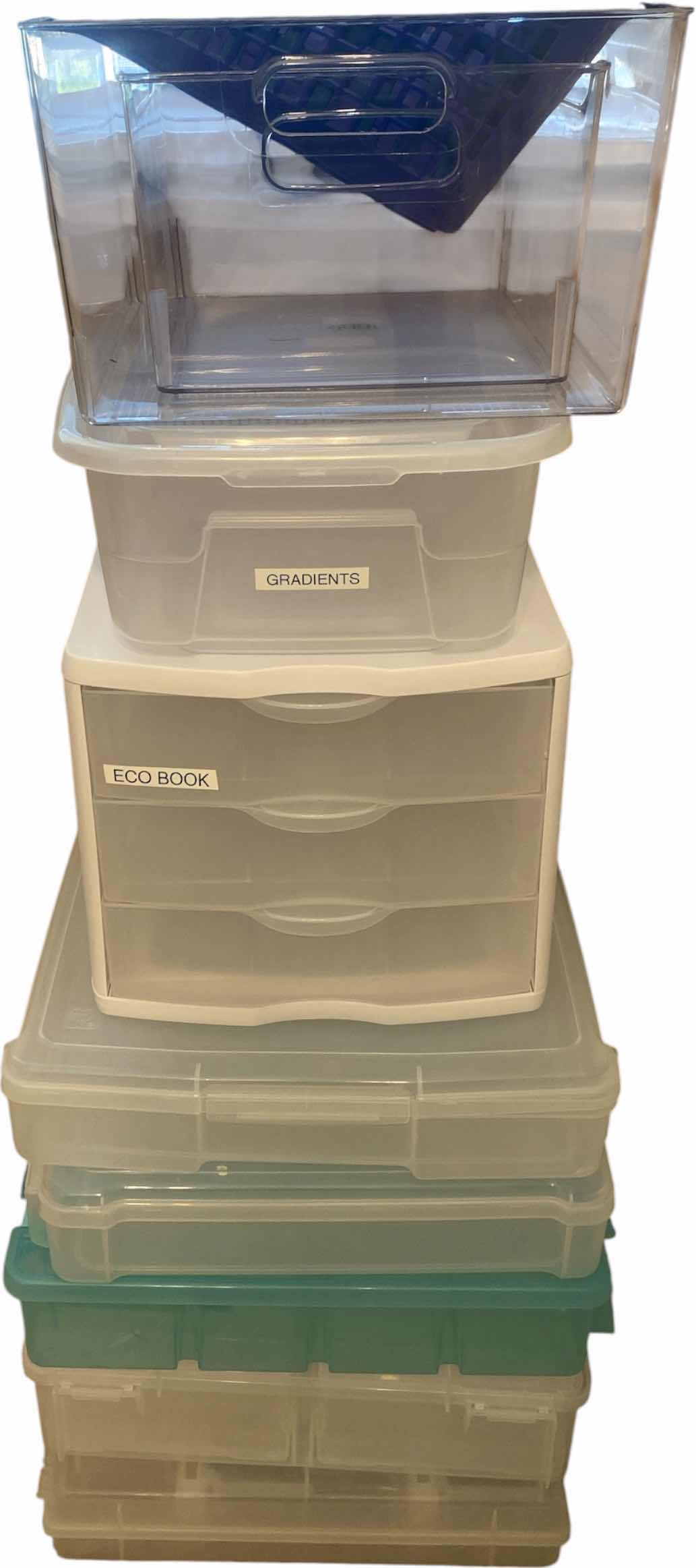 Photo 1 of 12 STORAGE BINS FOR CRAFTS VARIOUS SIZES