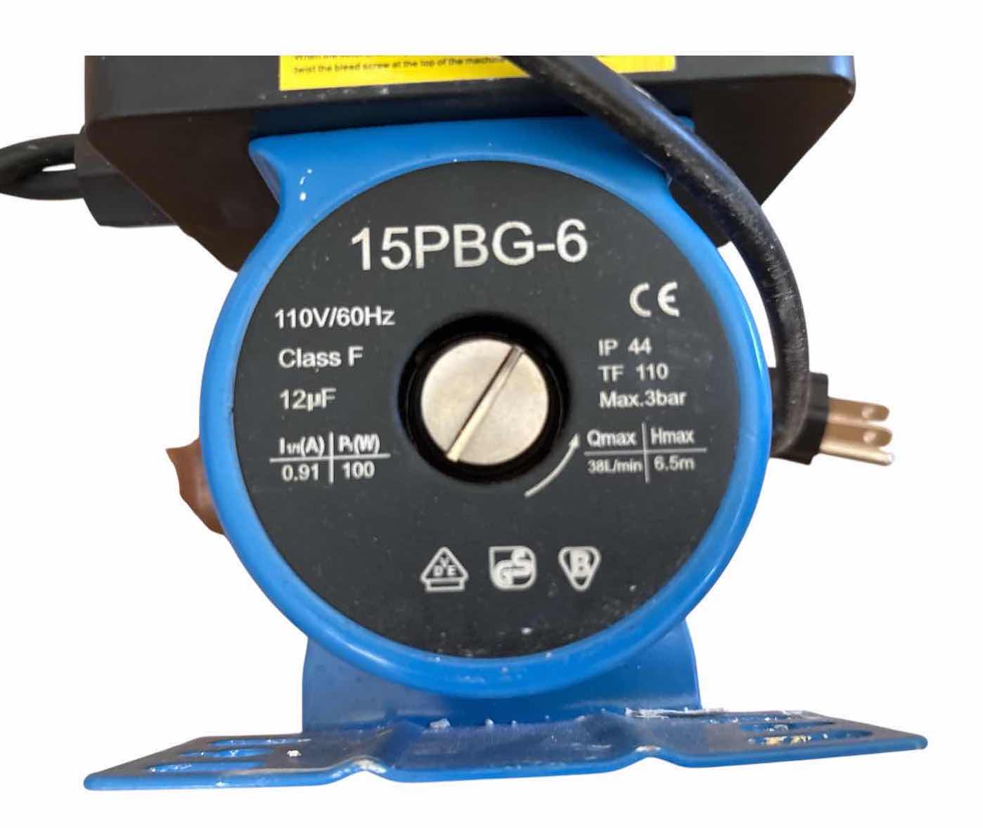 View 3 of 15PBG-6 HOT WATER RECIRCULATION PUMP WITH 24-HOUR TIMER