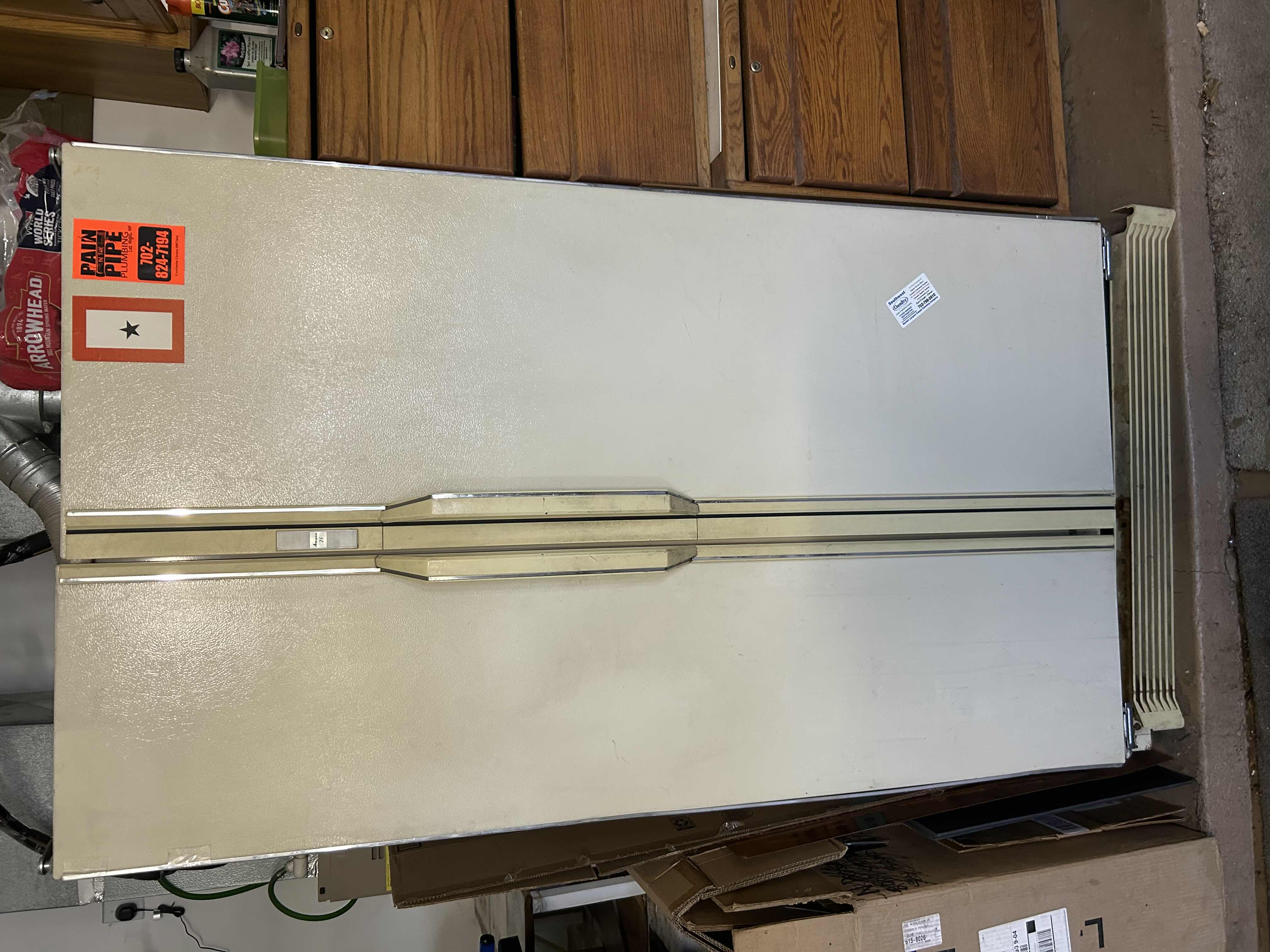 Photo 1 of AMANA 25 SIDE BY SIDE REFRIGERATOR