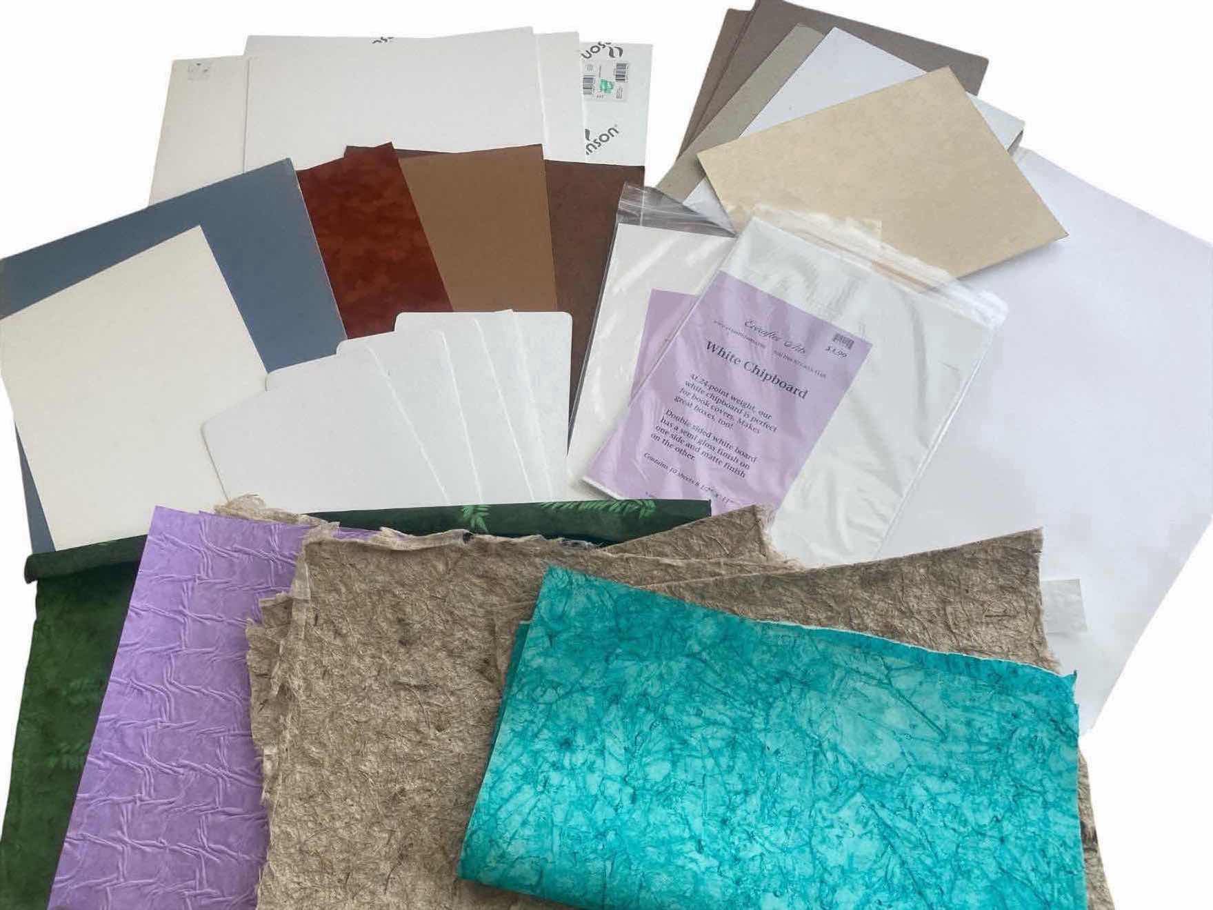 Photo 1 of DECKLED EDGE PAPER & CHIP BOARDS FOR CRAFTING