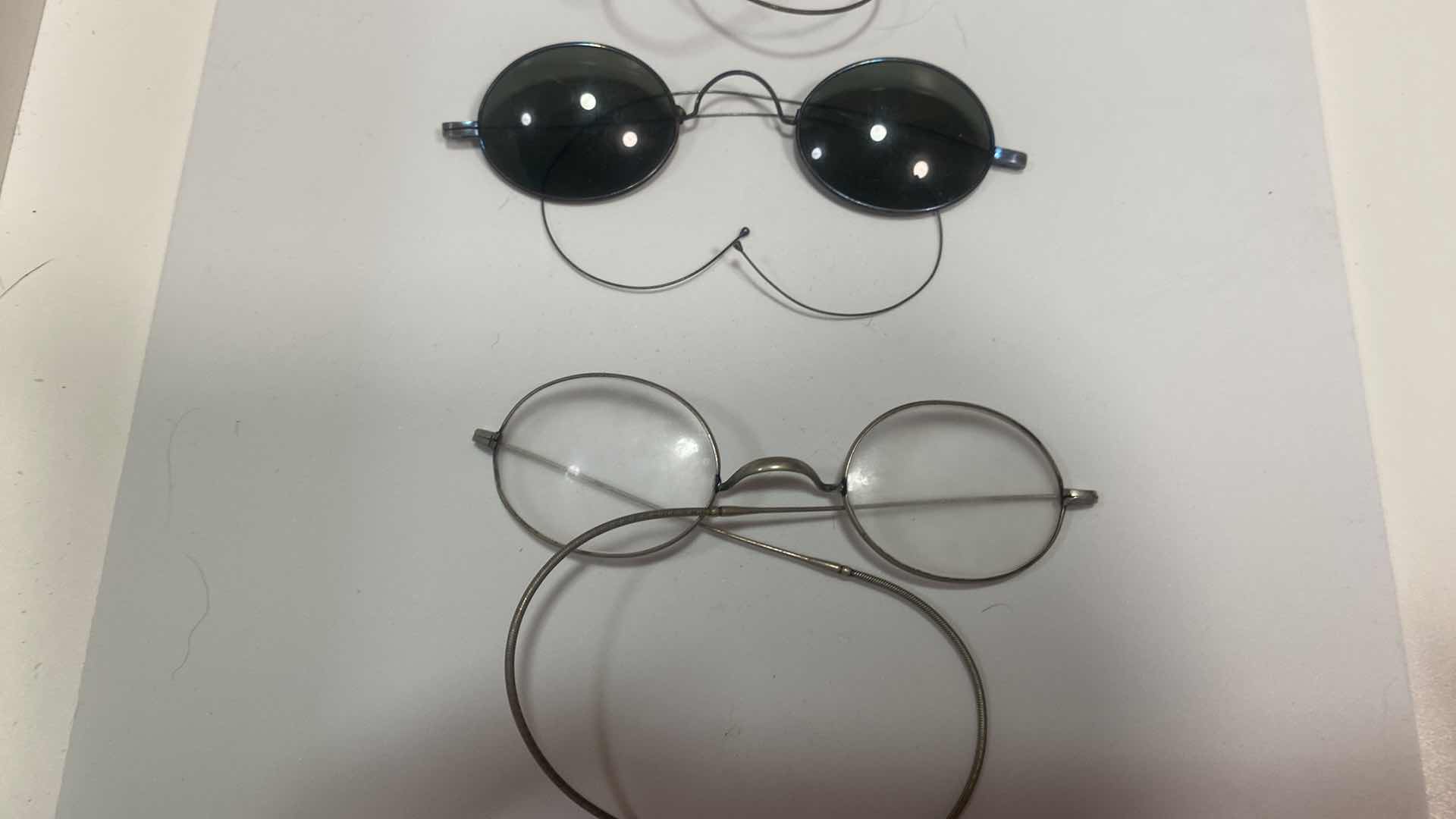 Photo 1 of VINTAGE WIRE FRAME GLASSES (4)