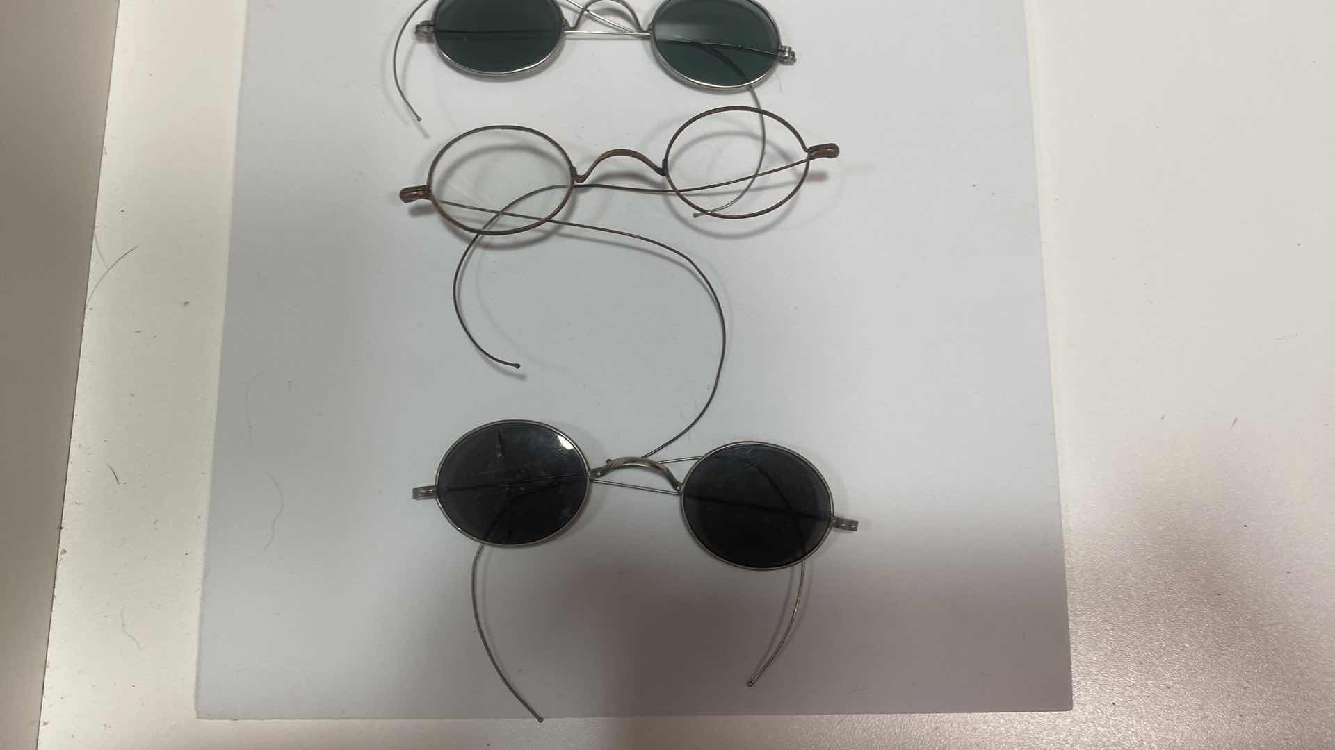 Photo 1 of VINTAGE WIRE FRAME GLASSES (4)