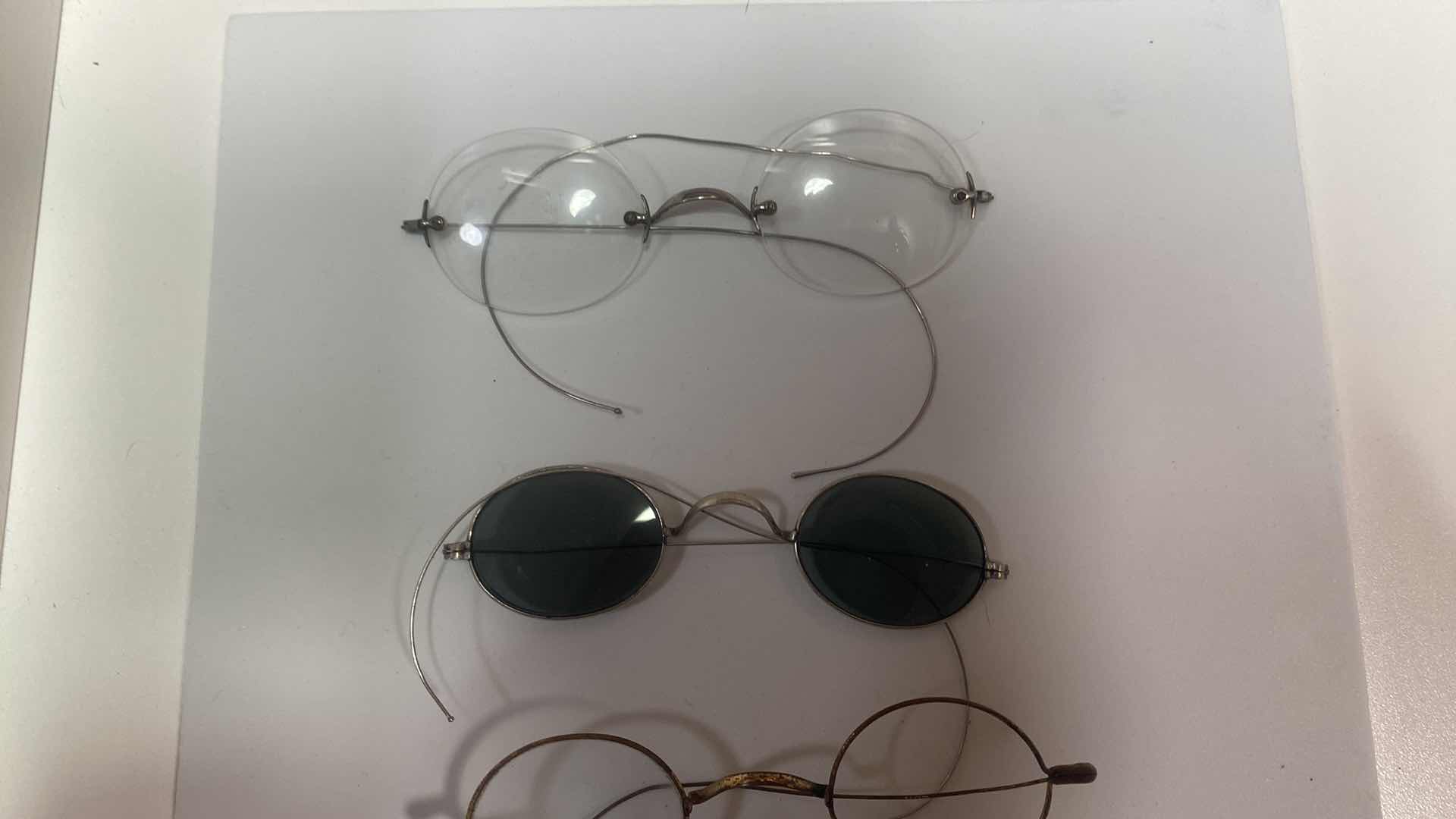 Photo 1 of VINTAGE WIRE FRAME GLASSES (4)