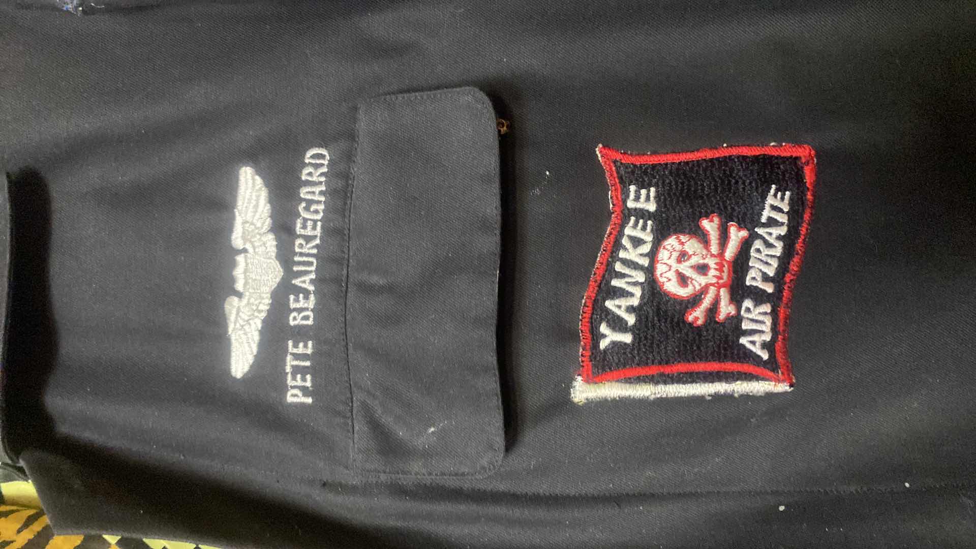 Photo 1 of VIETNAM WAR US AIR FORCE NAMED PATCHED PILOT PARTY SUIT