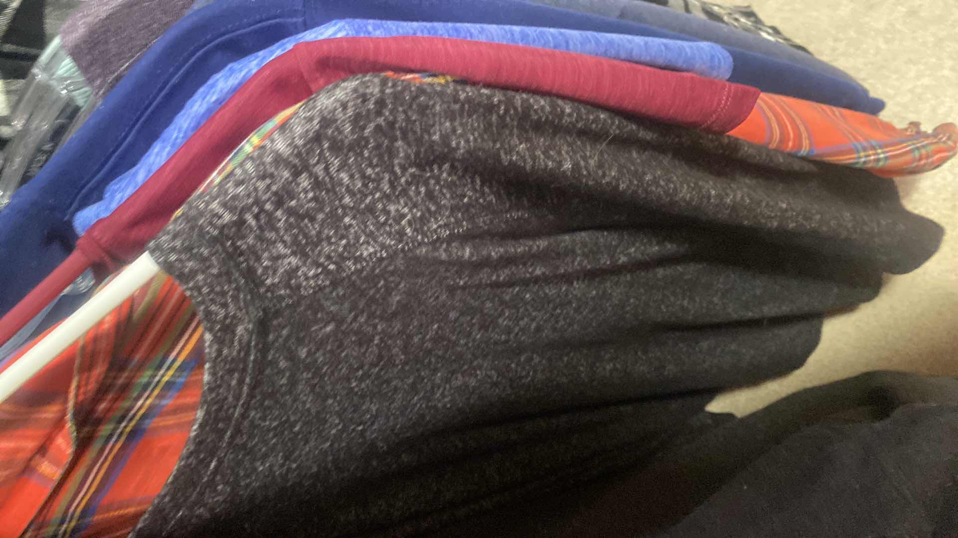 Photo 1 of MEN’S CLOTHING SIZE LARGE T-SHIRTS