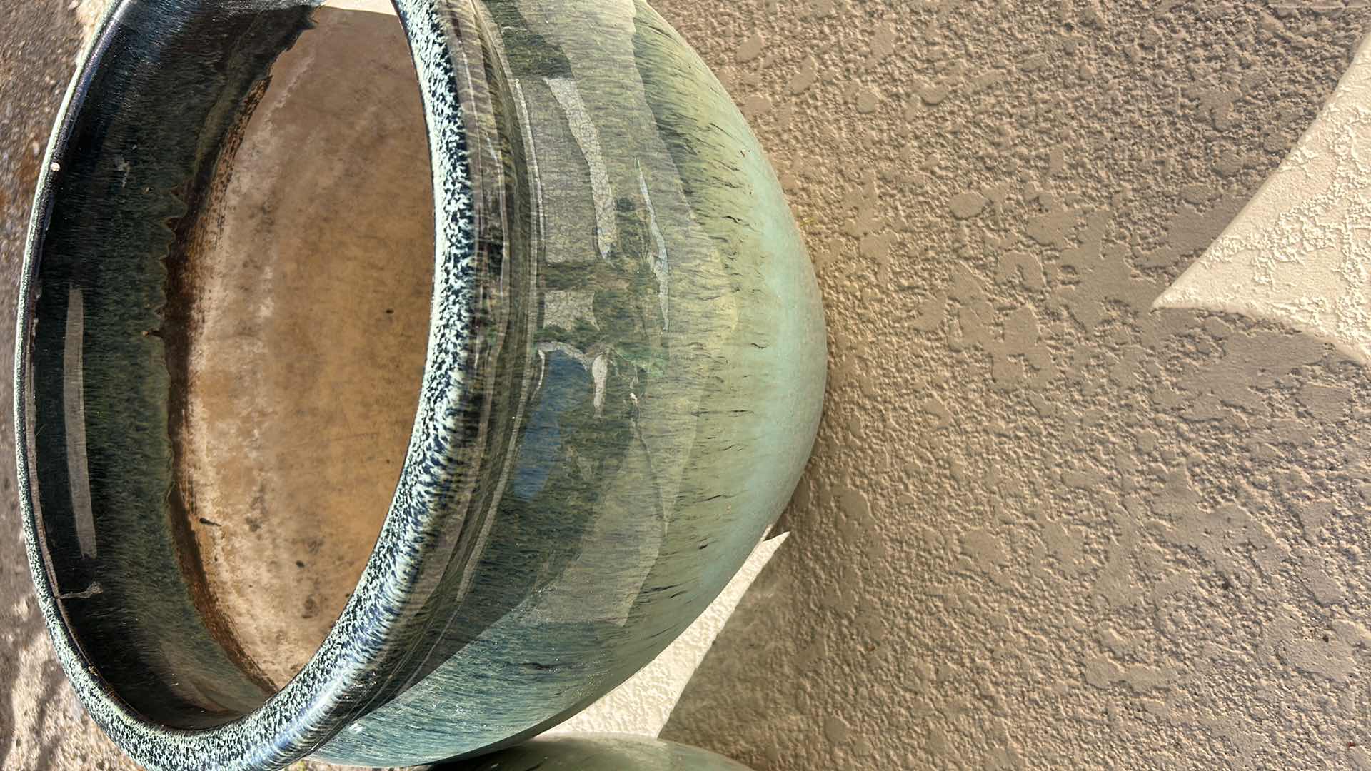 Photo 1 of 2 ACRYLIC POTS TEAL
