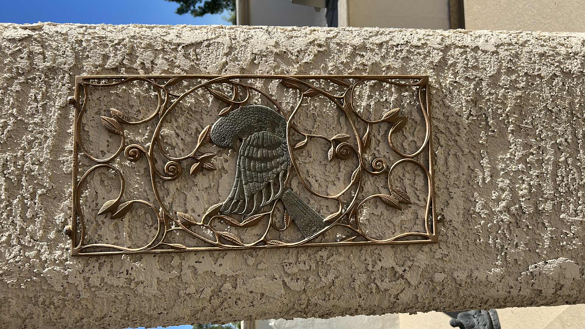 Photo 1 of 2-METAL OUTDOOR WALL DECORATION