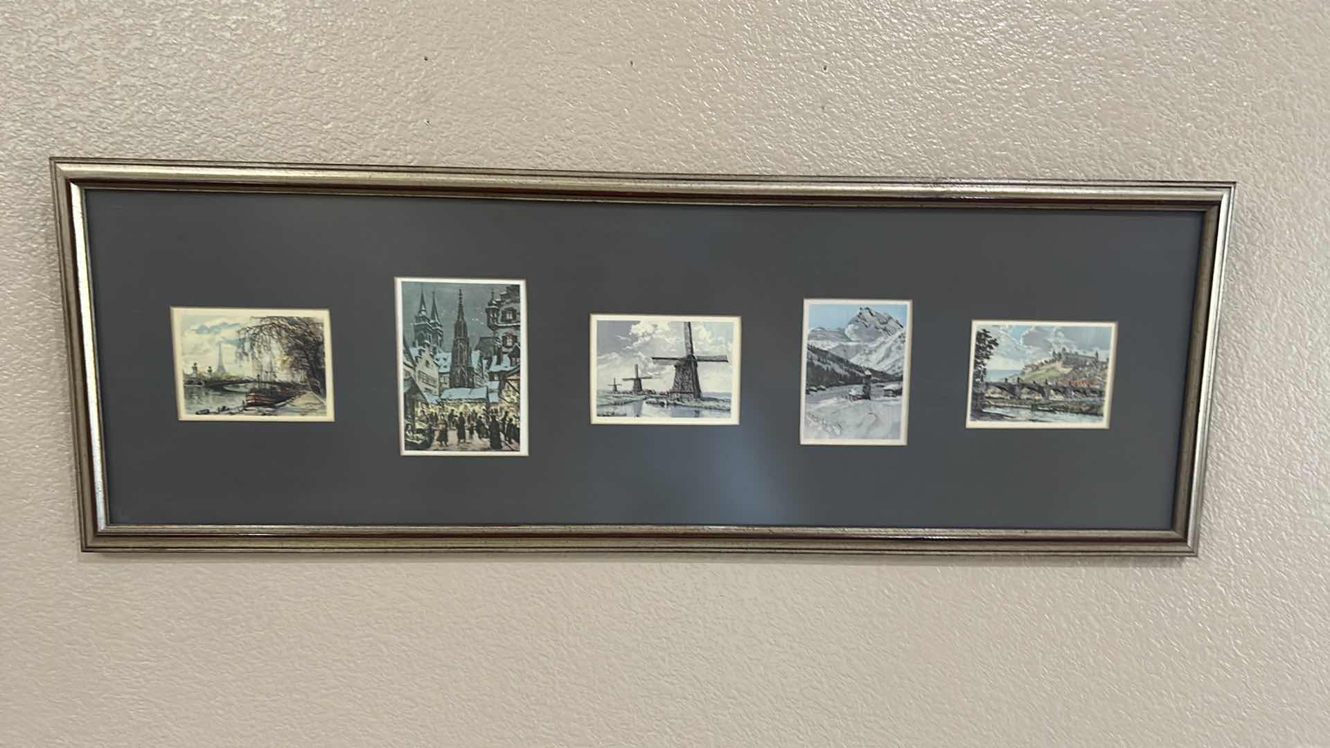 Photo 1 of FRAMED HOLLAND WALL ART 33" X 11"