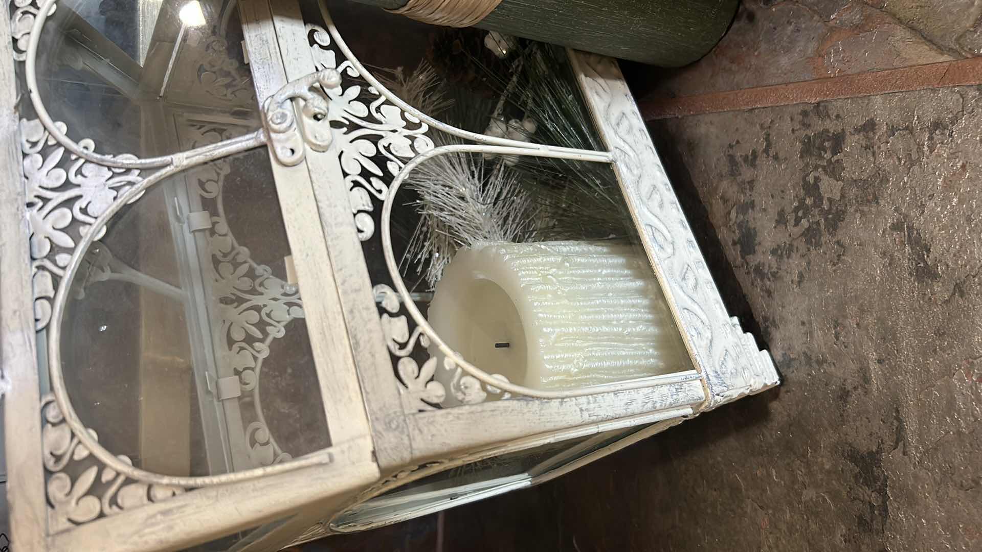 Photo 1 of 3 CANDLES WHITE GLASS HOUSE