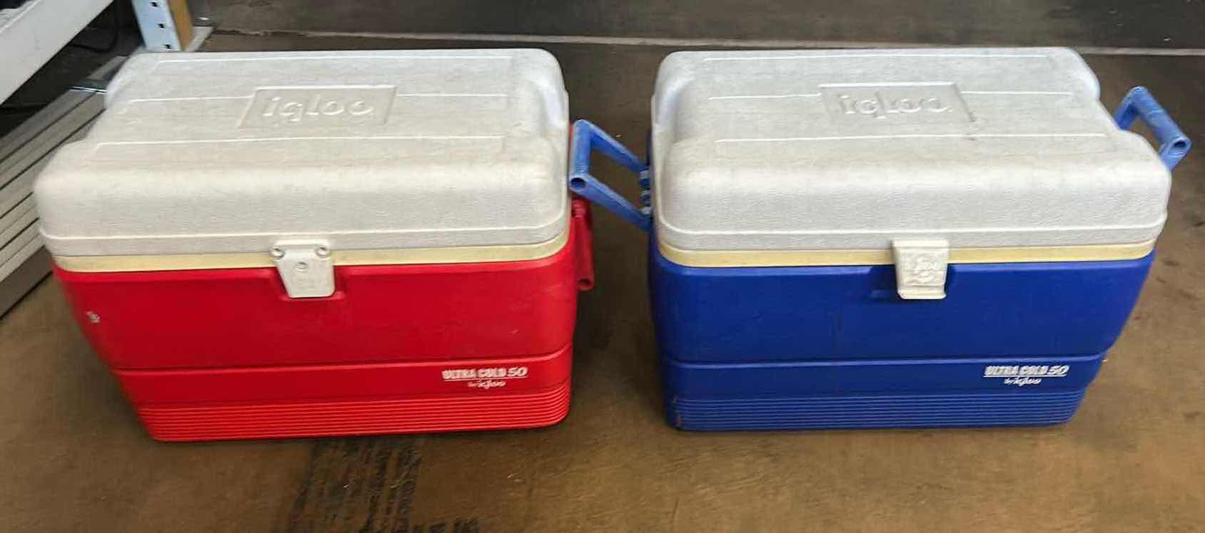 Photo 1 of 2 IGLOO COOLERS
