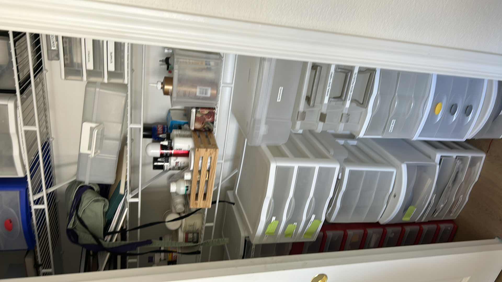 Photo 1 of CONTENTS OF CLOSET CRAFTING SUPPLIES