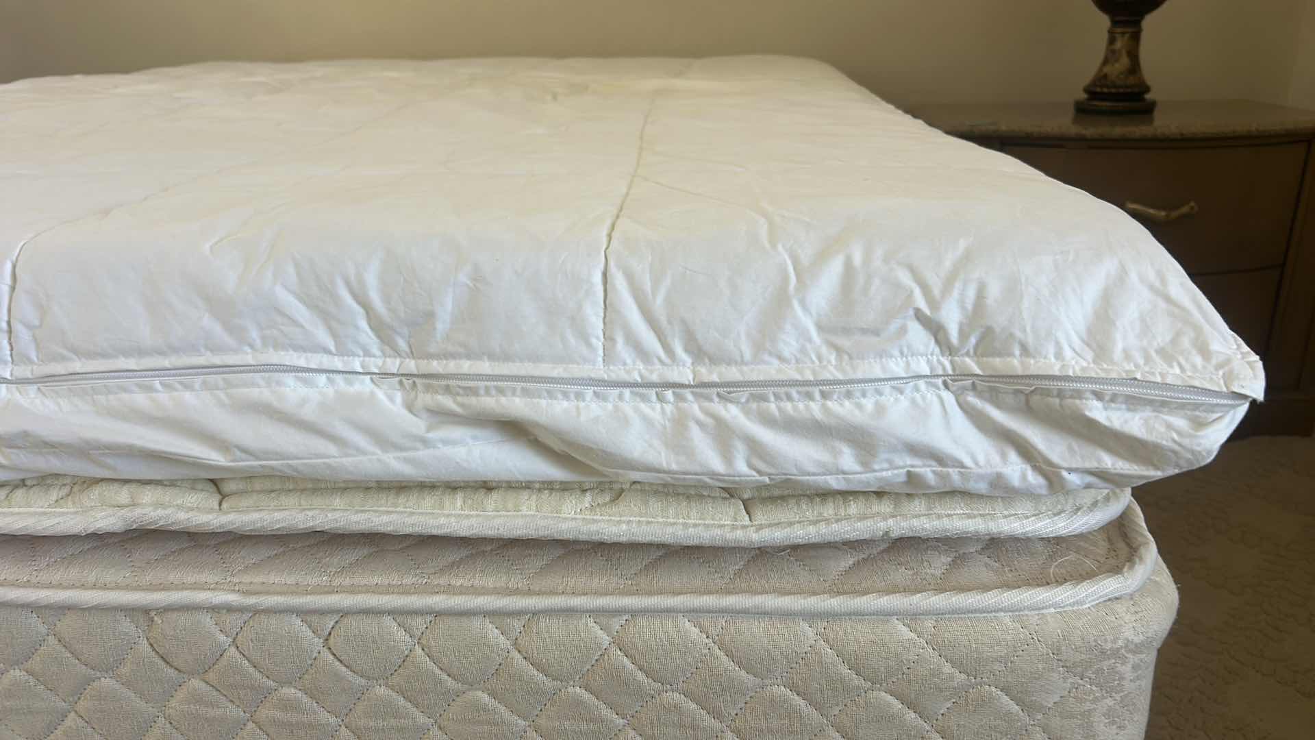 Photo 1 of SPRING AIR FULL SIZE MATTRESS W THICK FOAM TOPPER