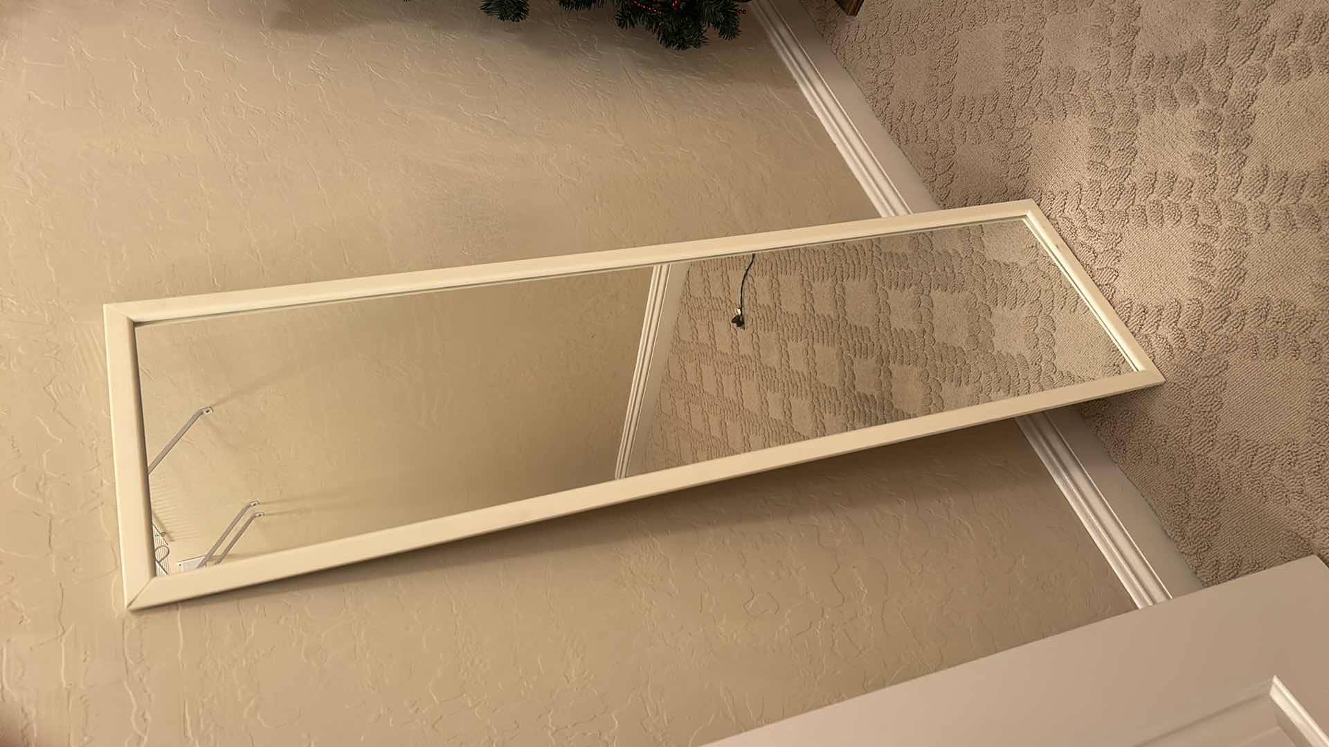 Photo 1 of THIN RECTANGULAR WALL/DOOR MIRROR 14.5” x H49 1/2 “