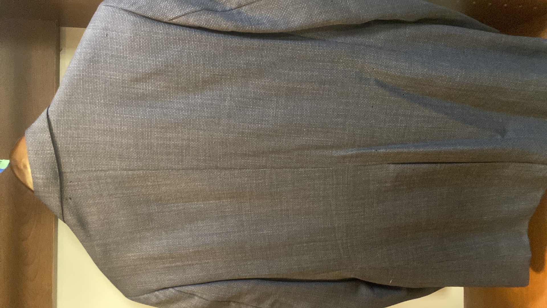Photo 1 of MENS GRAND CUSTOM SUIT 100%WOOL MADE IN HONG KONG EST SIZE JACKET 40/42 PANTS 33/34