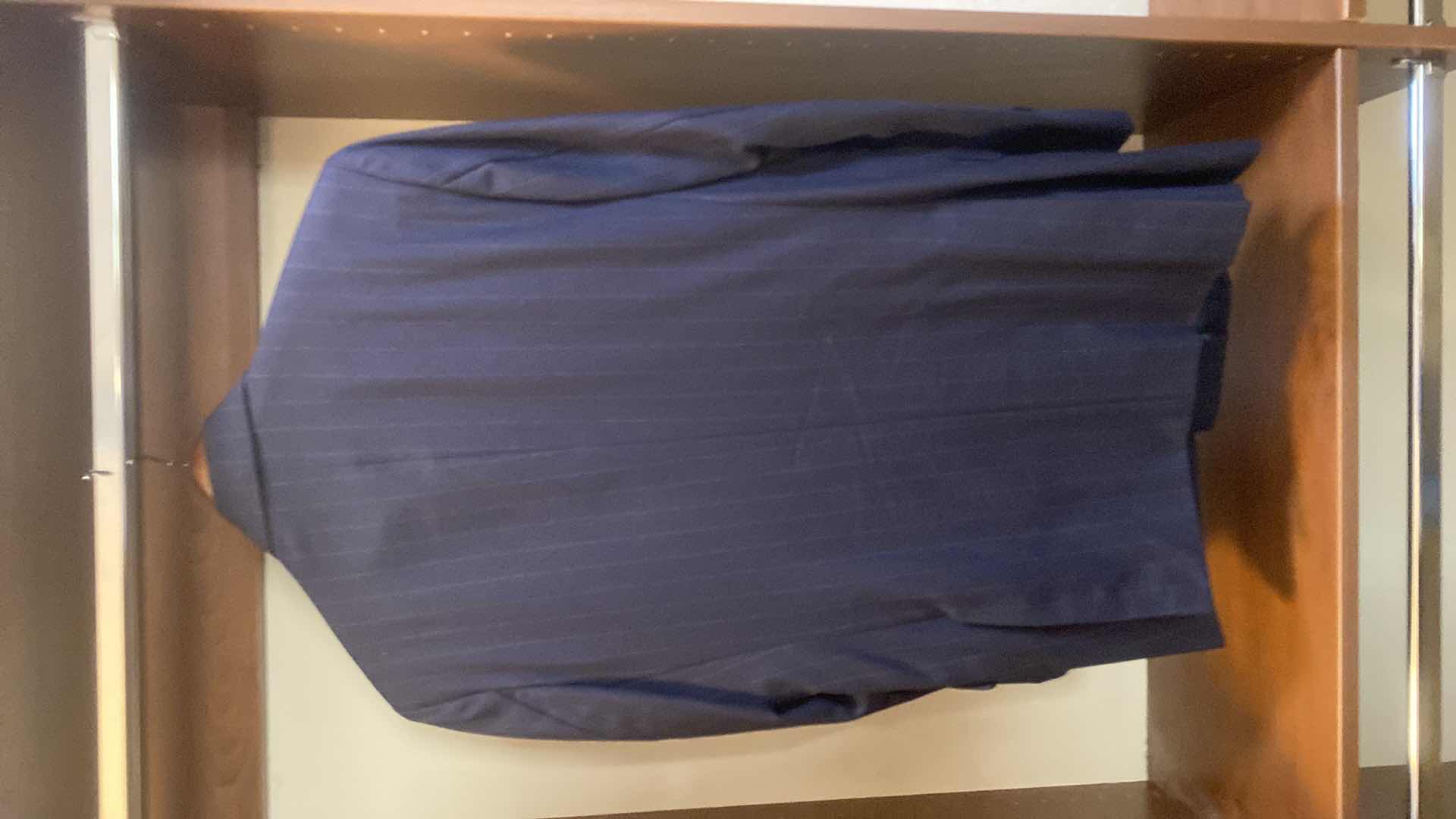 Photo 1 of MENS GRAND CUSTOM SUIT 100%WOOL MADE IN HONG KONG EST SIZE JACKET 40/42 PANTS 33/34