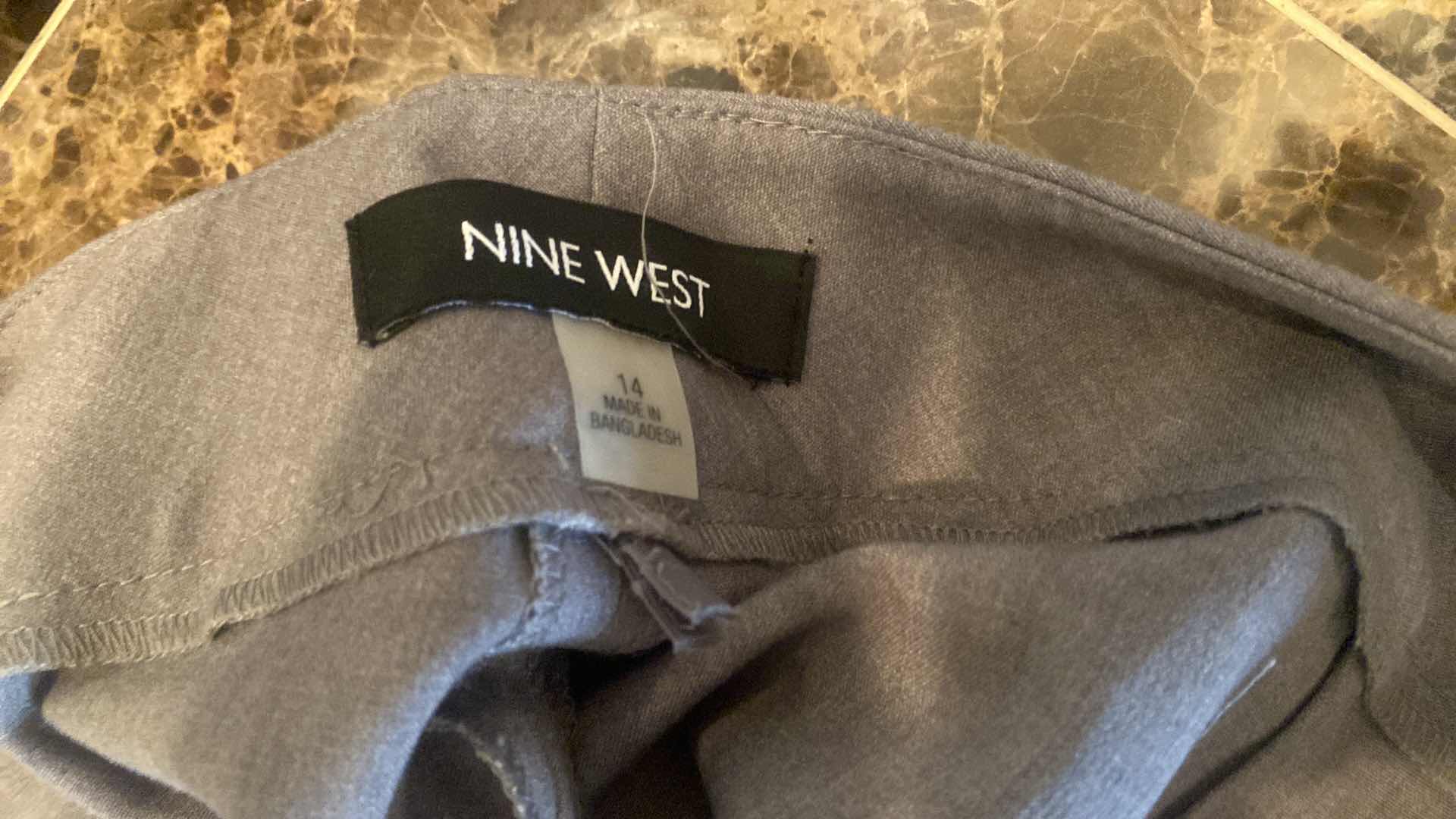 Photo 1 of 2-WOMENS NINE WEST DRESS PANTS SIZE 14