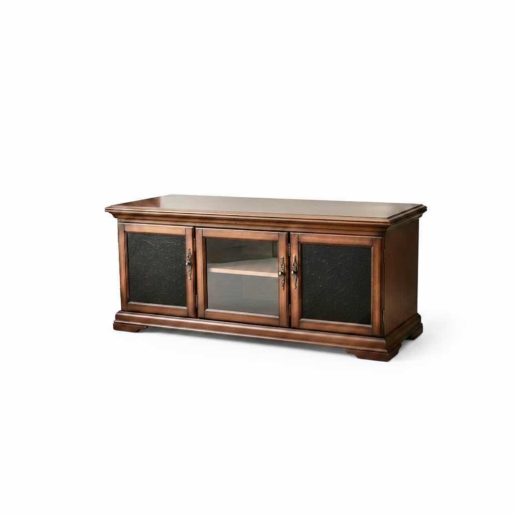 Photo 1 of MAHOGANY CONSOLE ENTERTAINMENT CENTER 63“ x 24“ x H32“