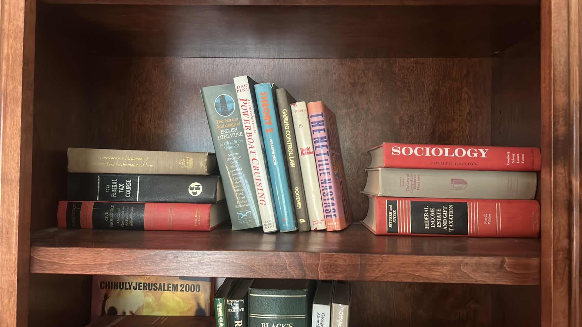 Photo 1 of 4 SHELVES OF MOSTLY HARDCOVER BOOKS
