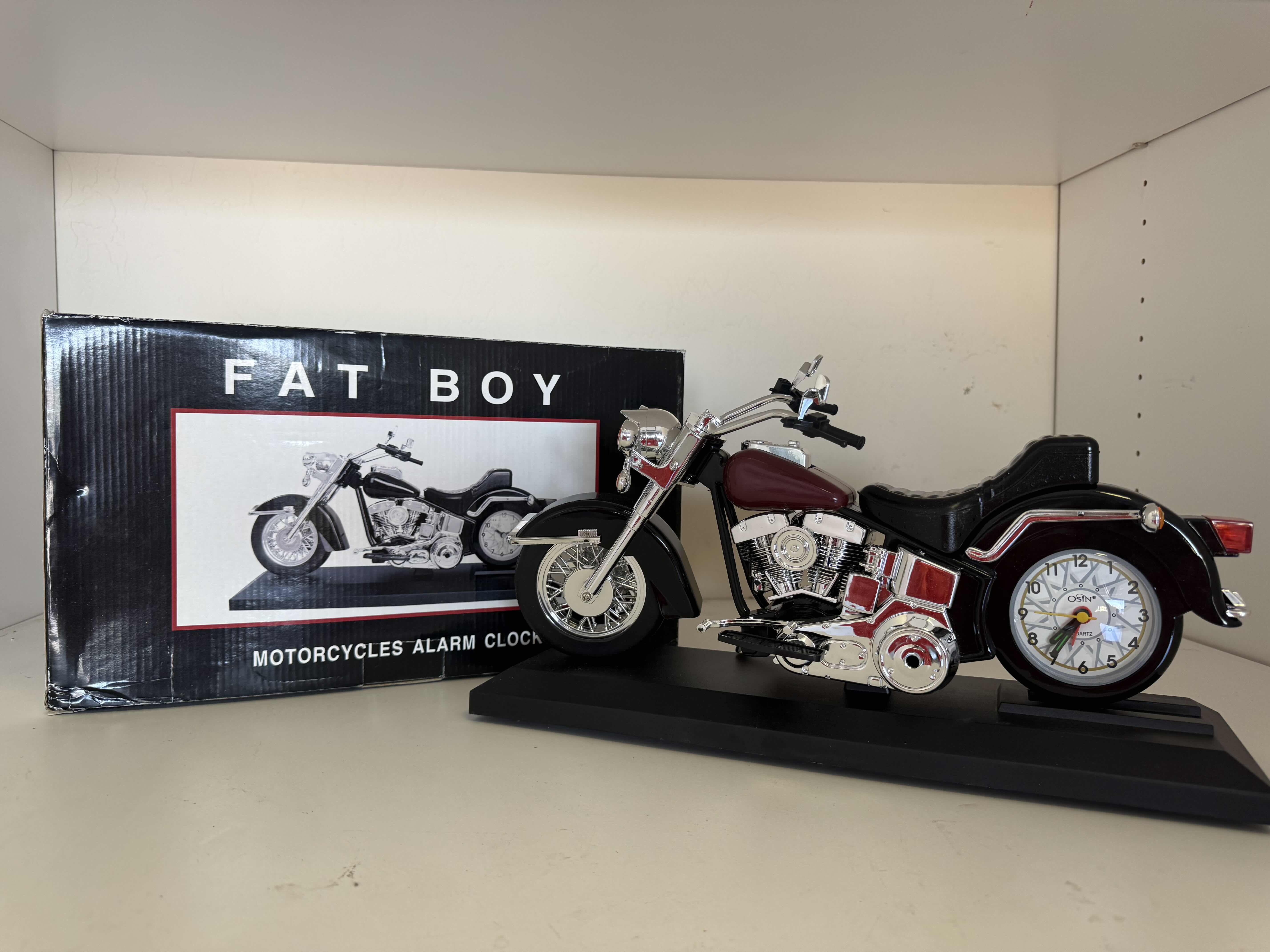 Photo 1 of FAT BOY MOTORCYCLE ALARM CLOCK
