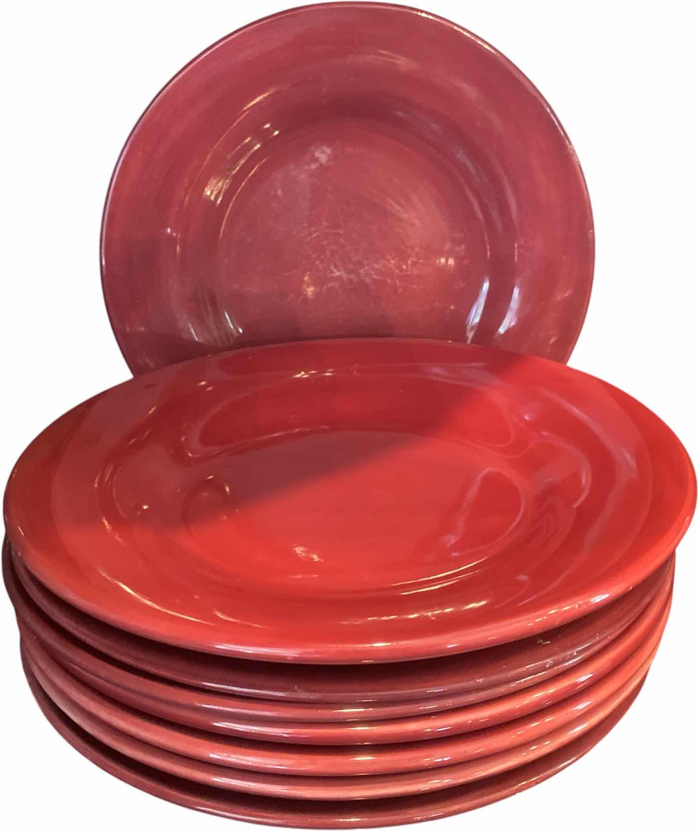 Photo 1 of 8-POTTERY BARN SAUSALITO  CERAMIC 12” PLATES