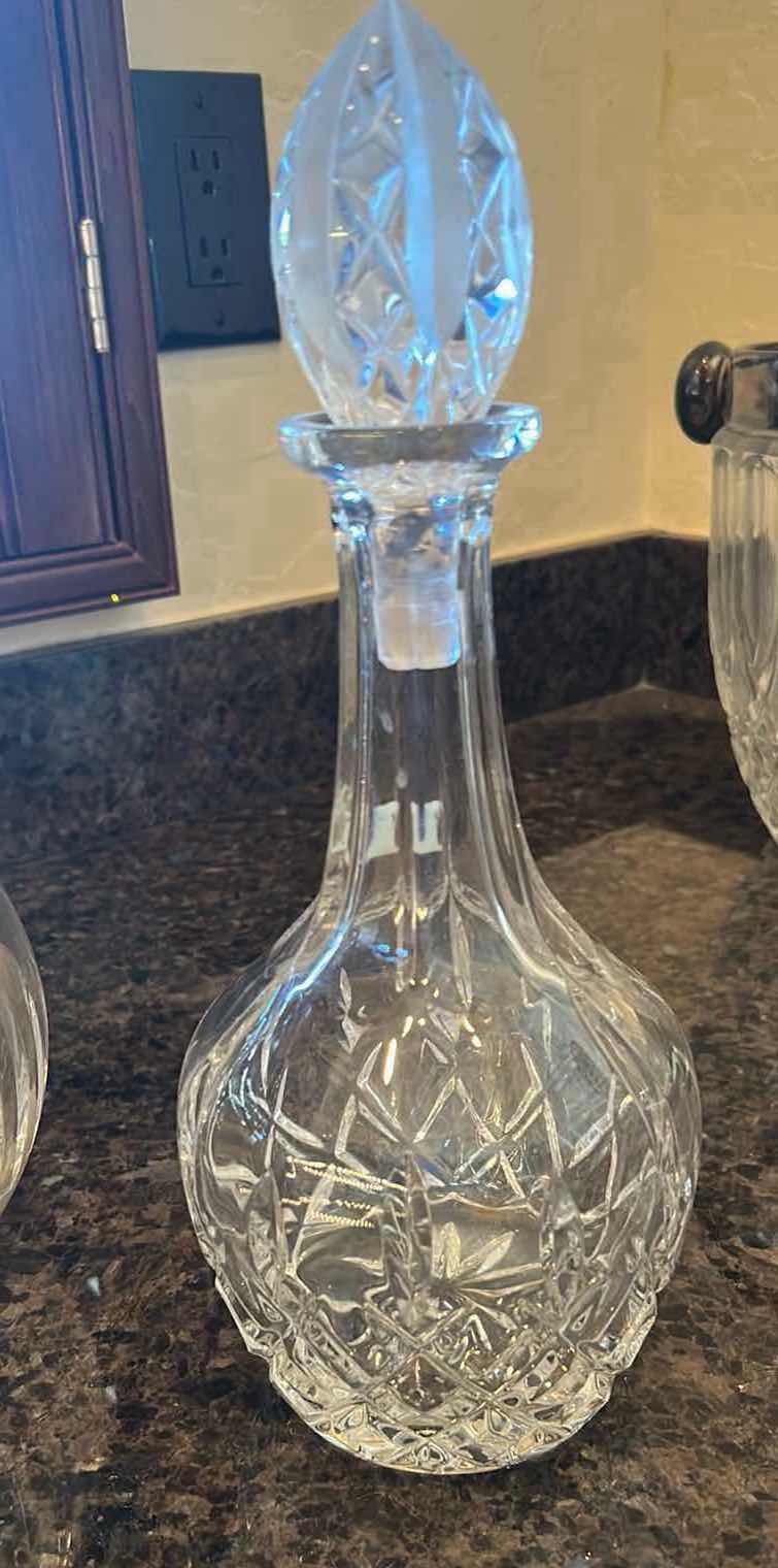 Photo 1 of 3- VINTAGE CUT CRYSTAL DECANTERS