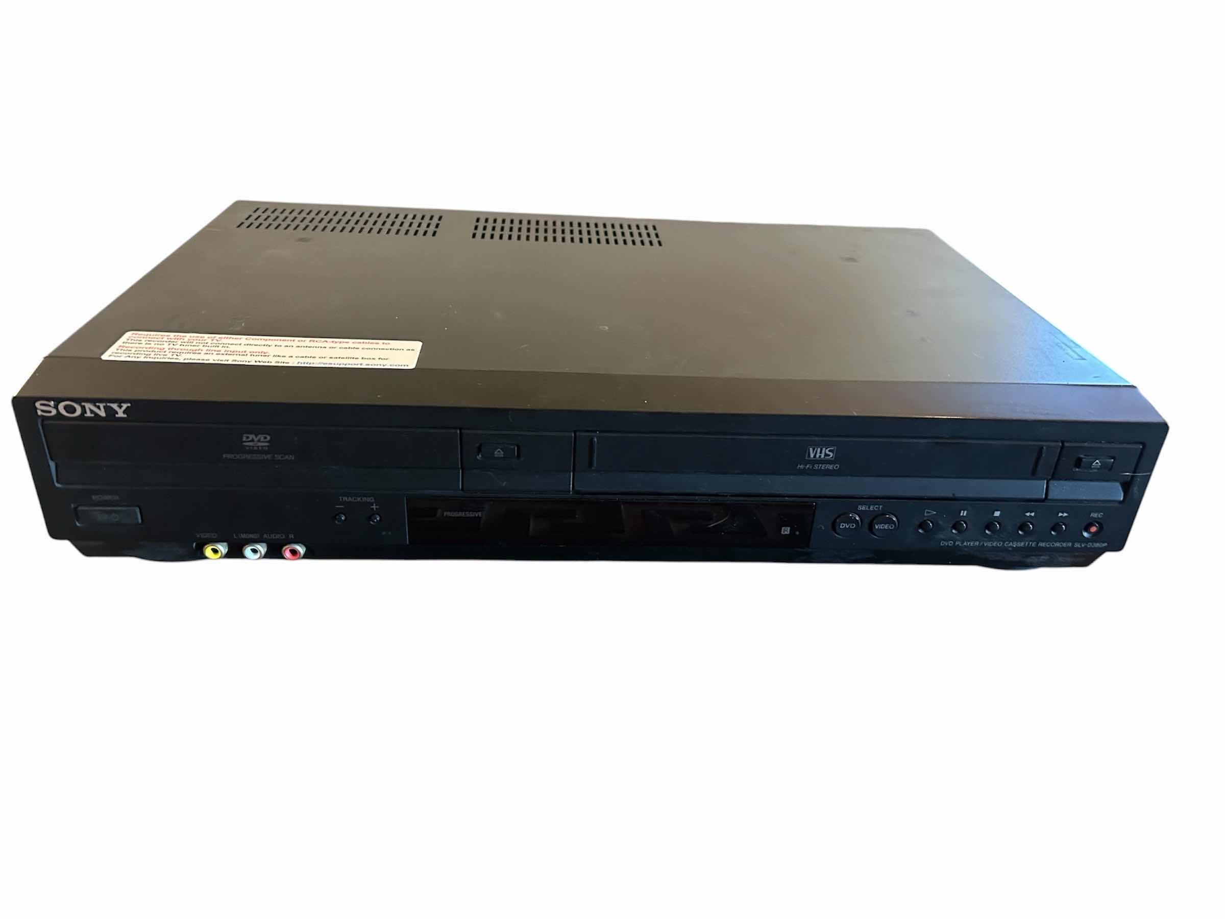 Photo 1 of SONY SLV- D380P DVD/VCR COMBO PLAYER