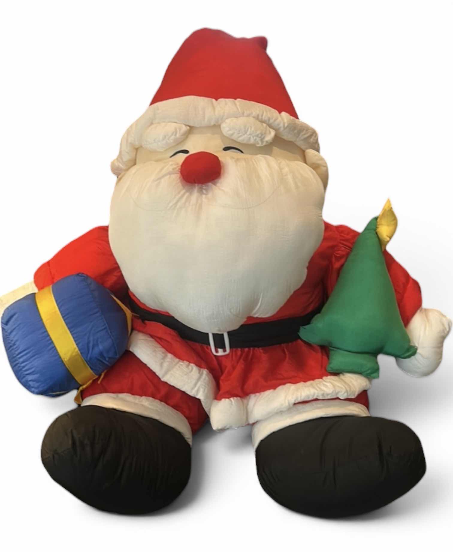 Photo 1 of LARGE PLUSH 4’ SANTA CLAUS CHRISTMAS DECOR