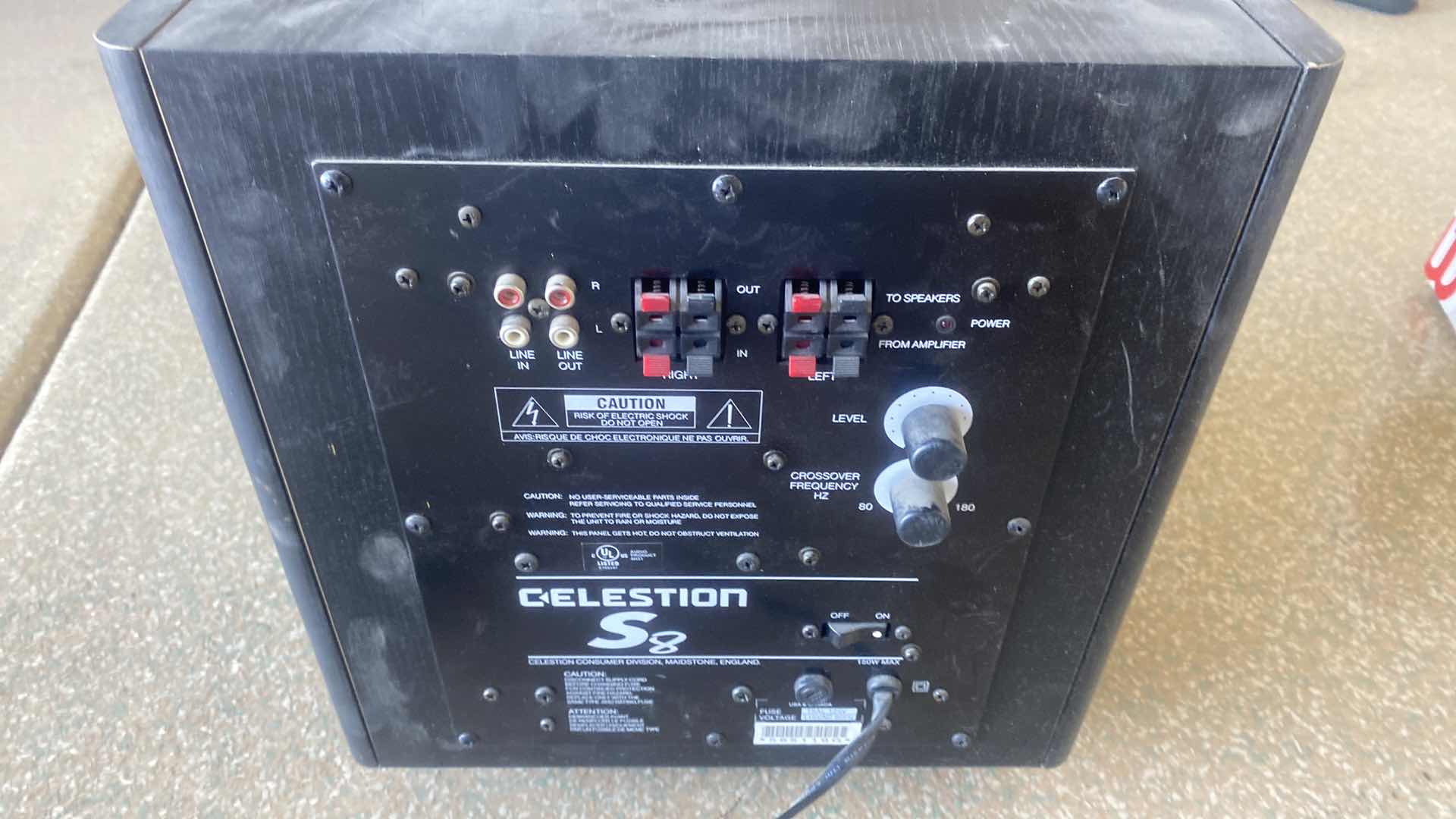 Photo 1 of CELESTION AMPLIFIER & SIRIUS SATTELITE RADIO TURNER