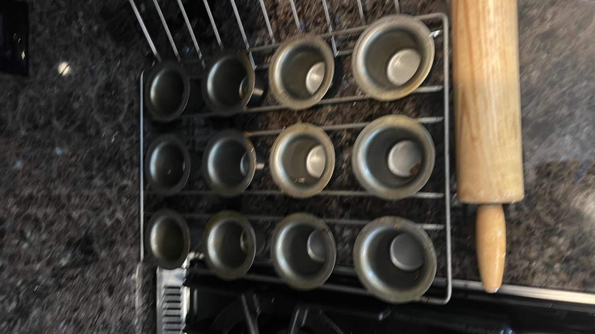 Photo 1 of BAKING SUPPLIES- LARGE MIXING BOWLS, MUFFIN TIN, COOLING RACK, ROLLING PIN & MORE