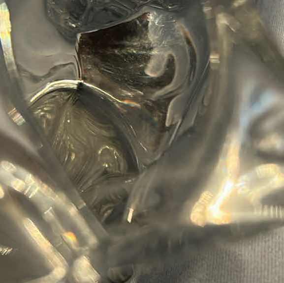 Photo 1 of BACCARAT CLEAR CRYSTAL ROOSTER FROM THE ZODIAC COLLECTION
H 7" NO BOX