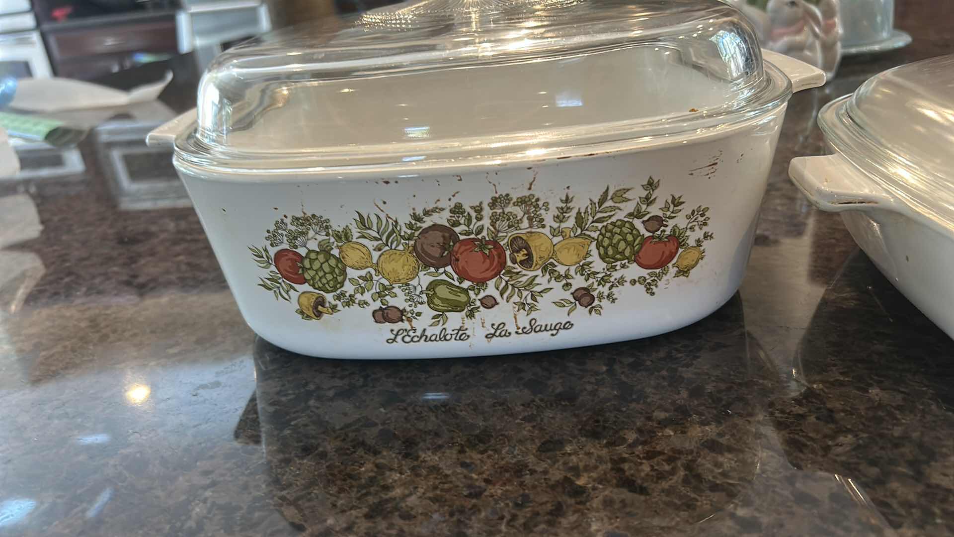 Photo 1 of VINTAGE CORNING WARE- LIDDED CASSEROLE DISHES AND SAUCE PANS