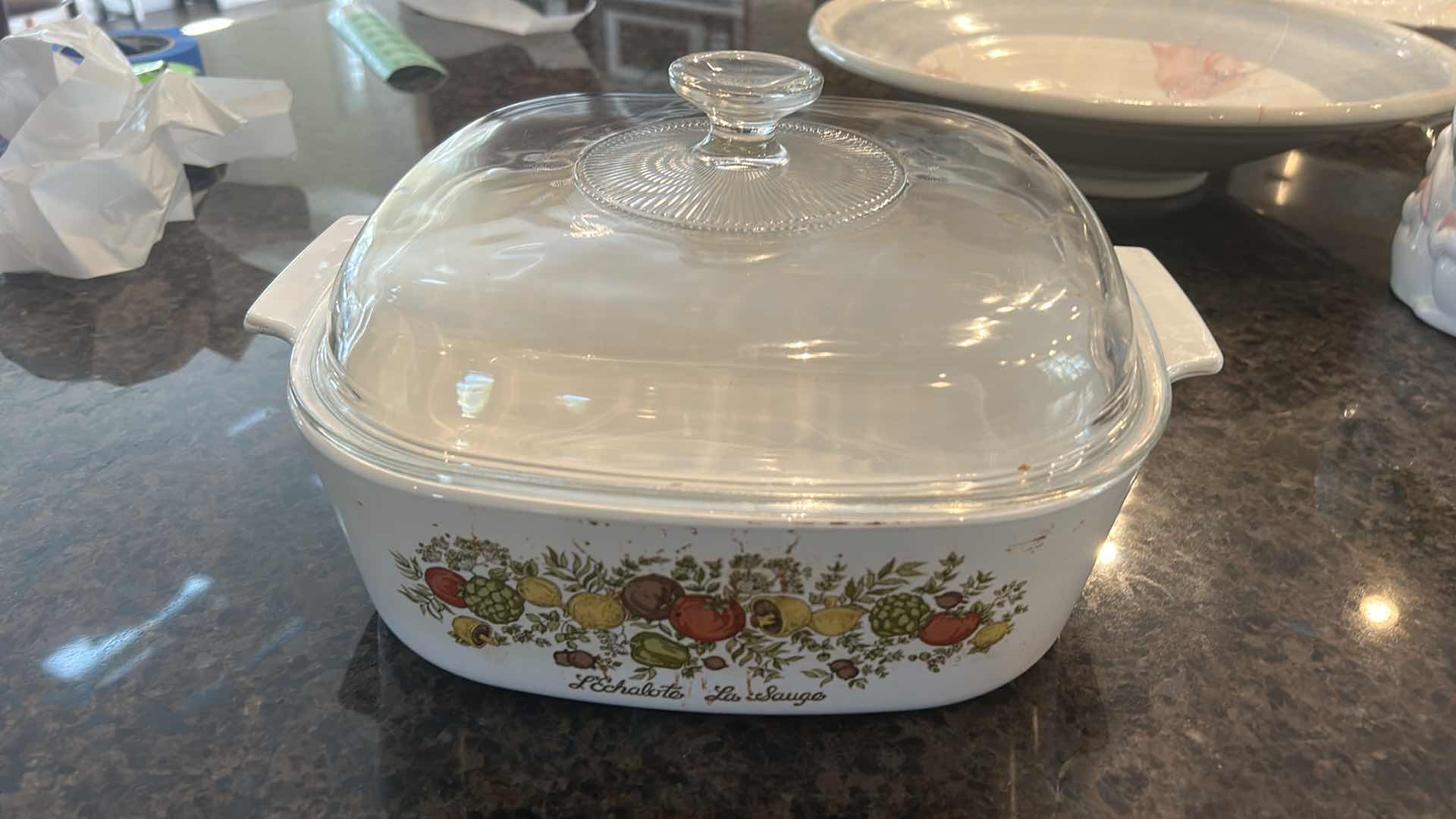 Photo 1 of VINTAGE CORNING WARE- LIDDED CASSEROLE DISHES AND SAUCE PANS