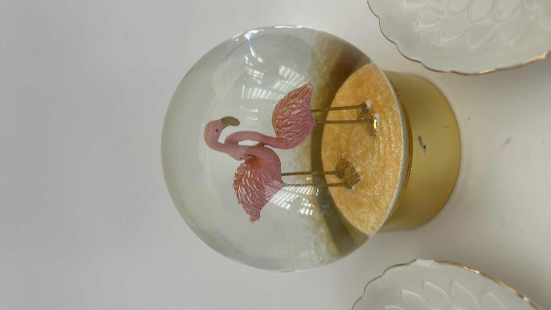 Photo 1 of 3 PC FLAMINGO DECOR ( GLOBE H4.5”)