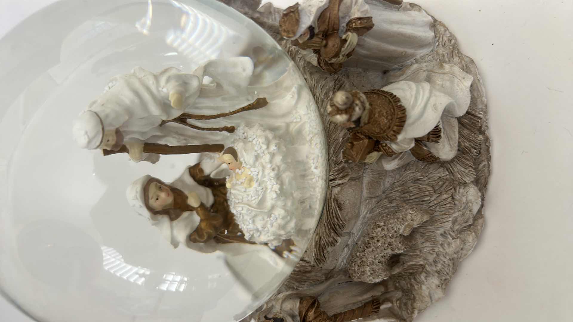 Photo 1 of CHRISTMAS NATIVITY SNOW GLOBE H7”