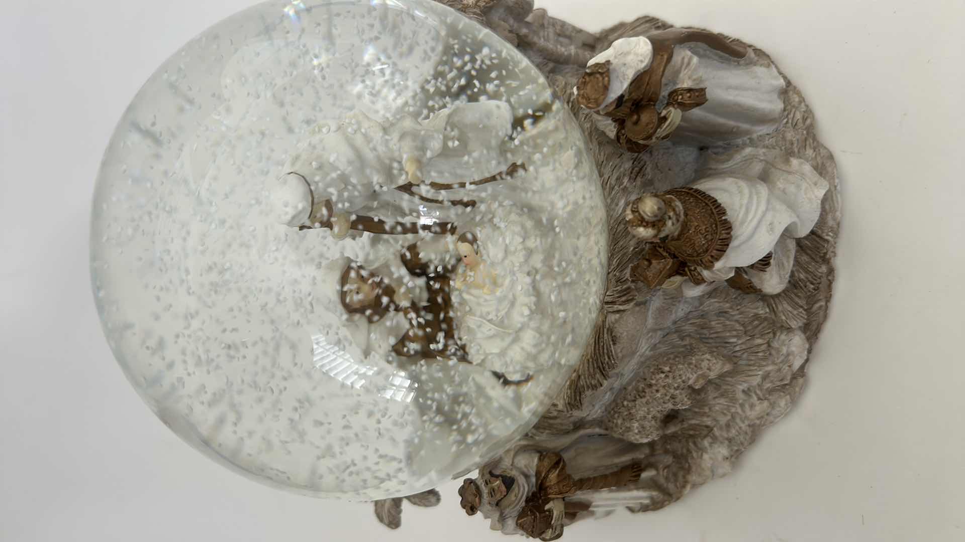 Photo 1 of CHRISTMAS NATIVITY SNOW GLOBE H7”
