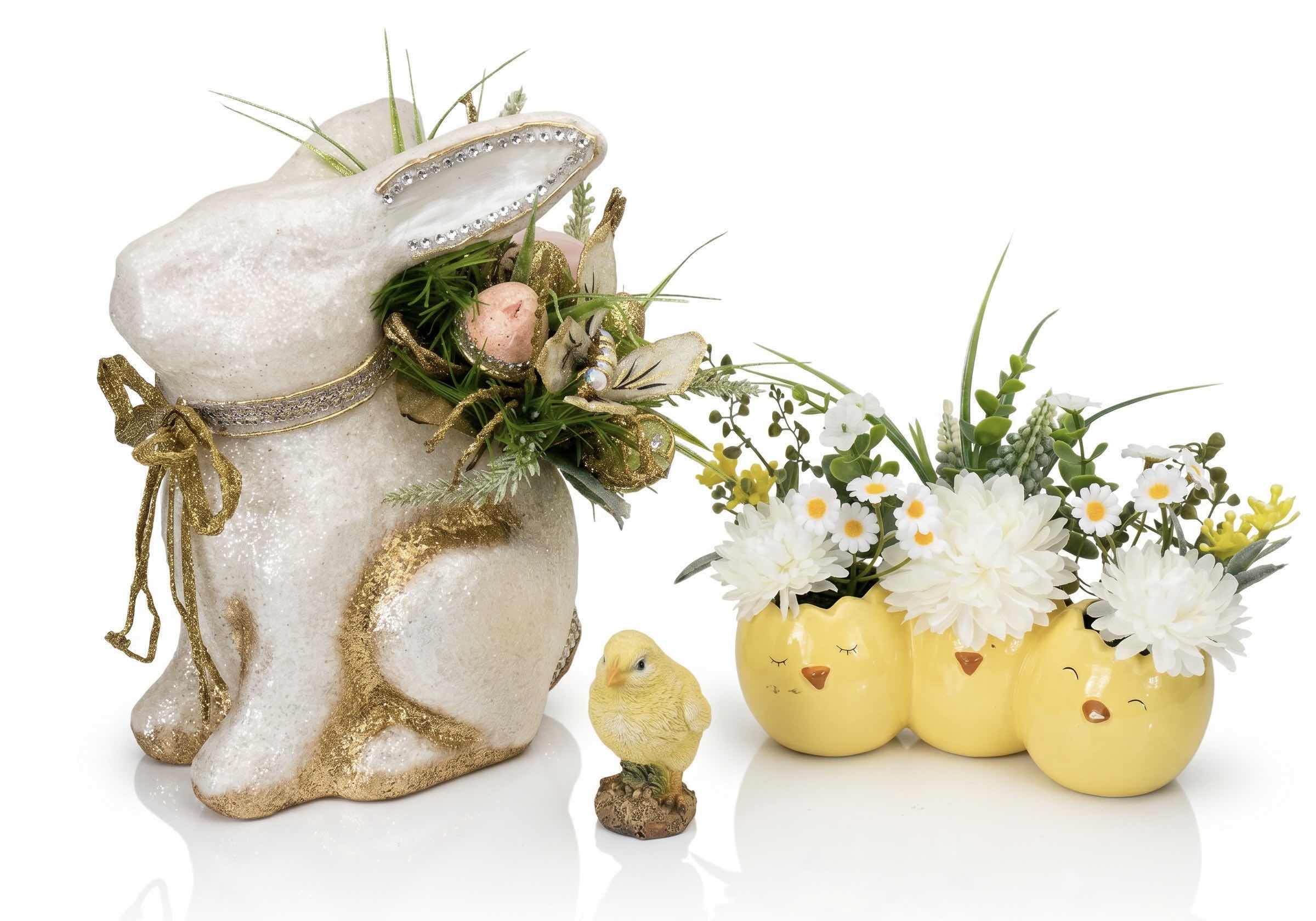 Photo 1 of 3 PC EASTER DECOR (TALLEST H 11”)