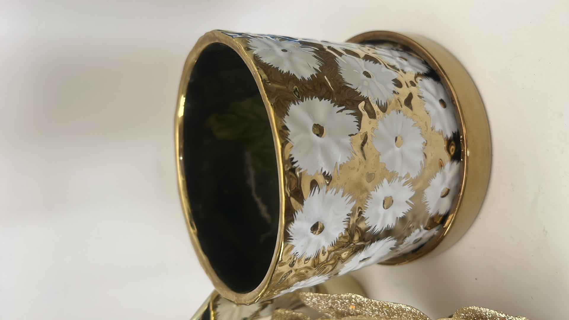 Photo 1 of 5 PC  GOLD TONE HOME DECOR (TALLEST H12”)