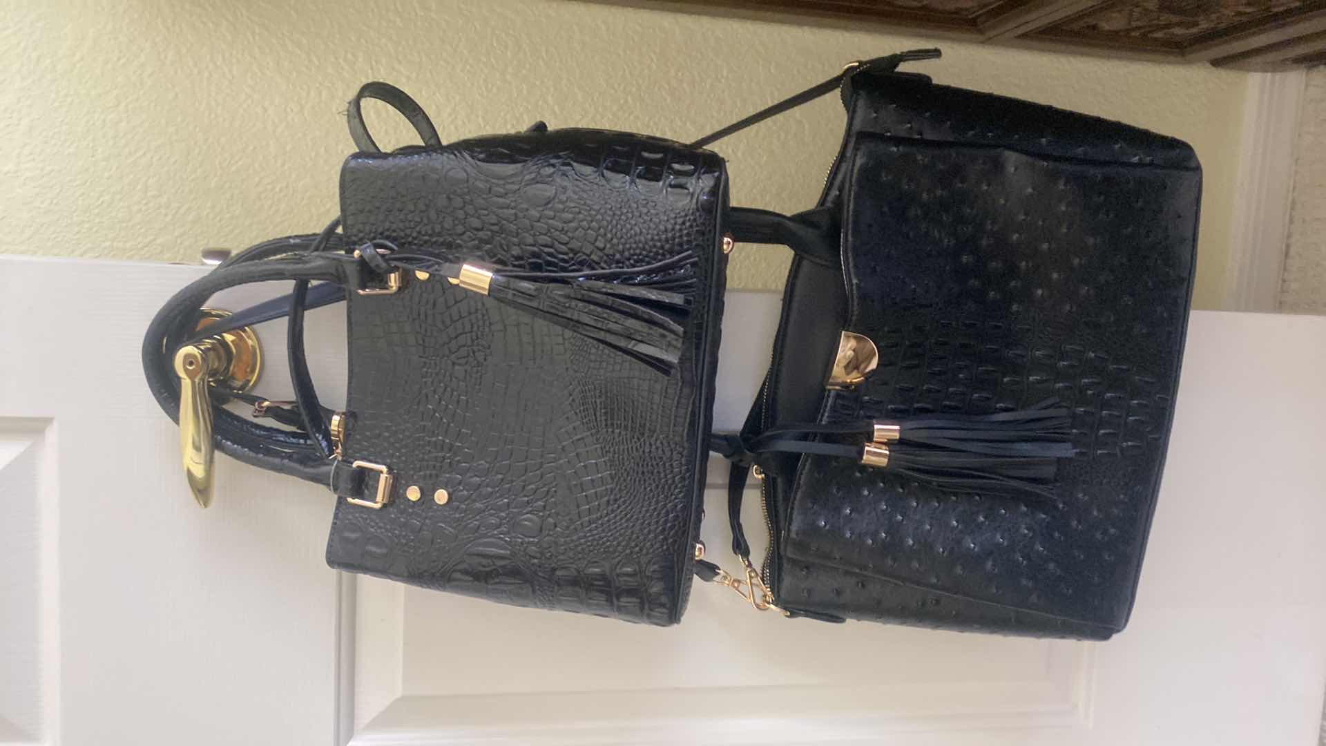 Photo 1 of 2-BLACK HANDBAGS